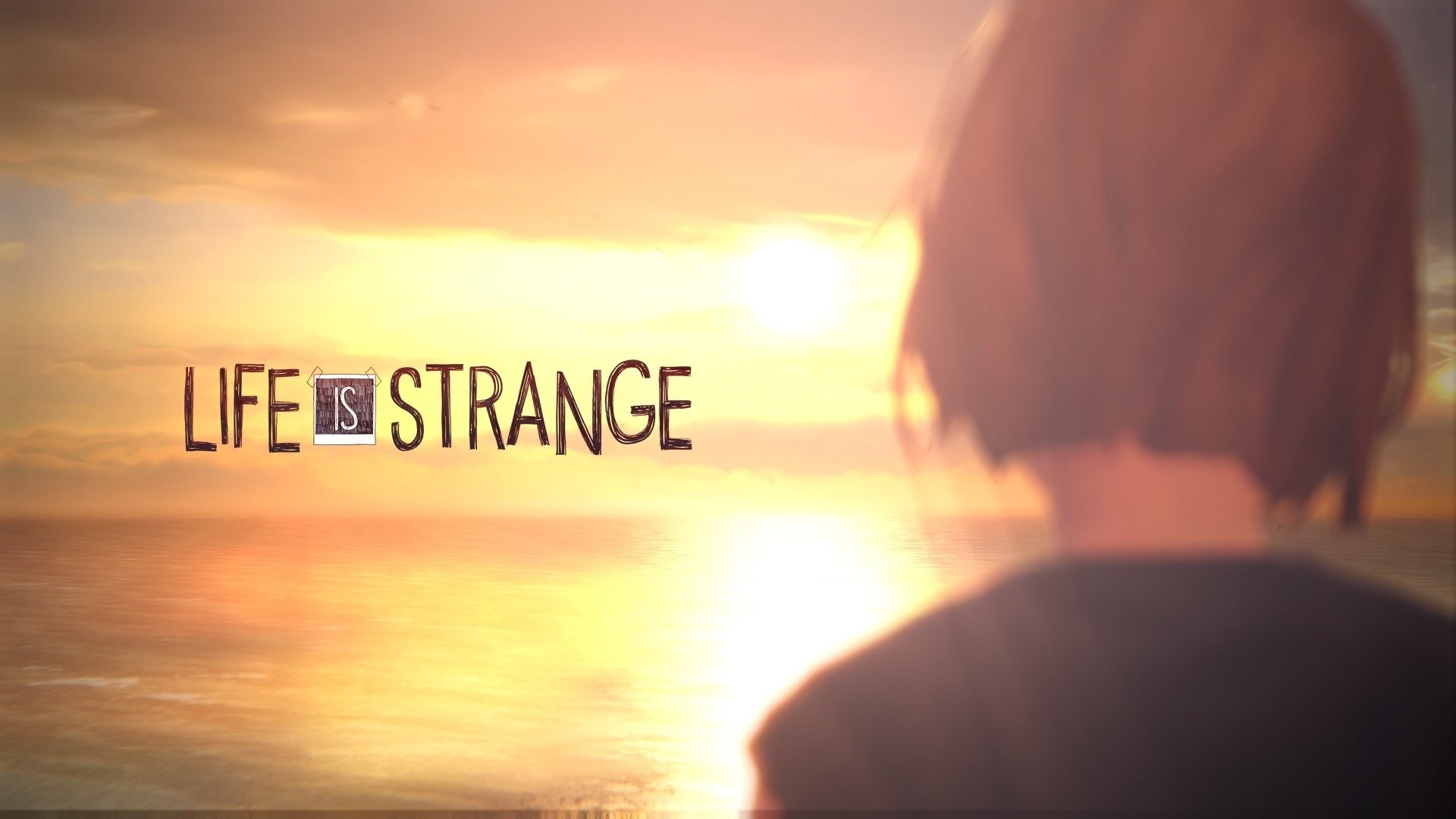 Max Caulfield, Life is Strange, Logo, Tramonto, 1920x1080, sfondo per PC