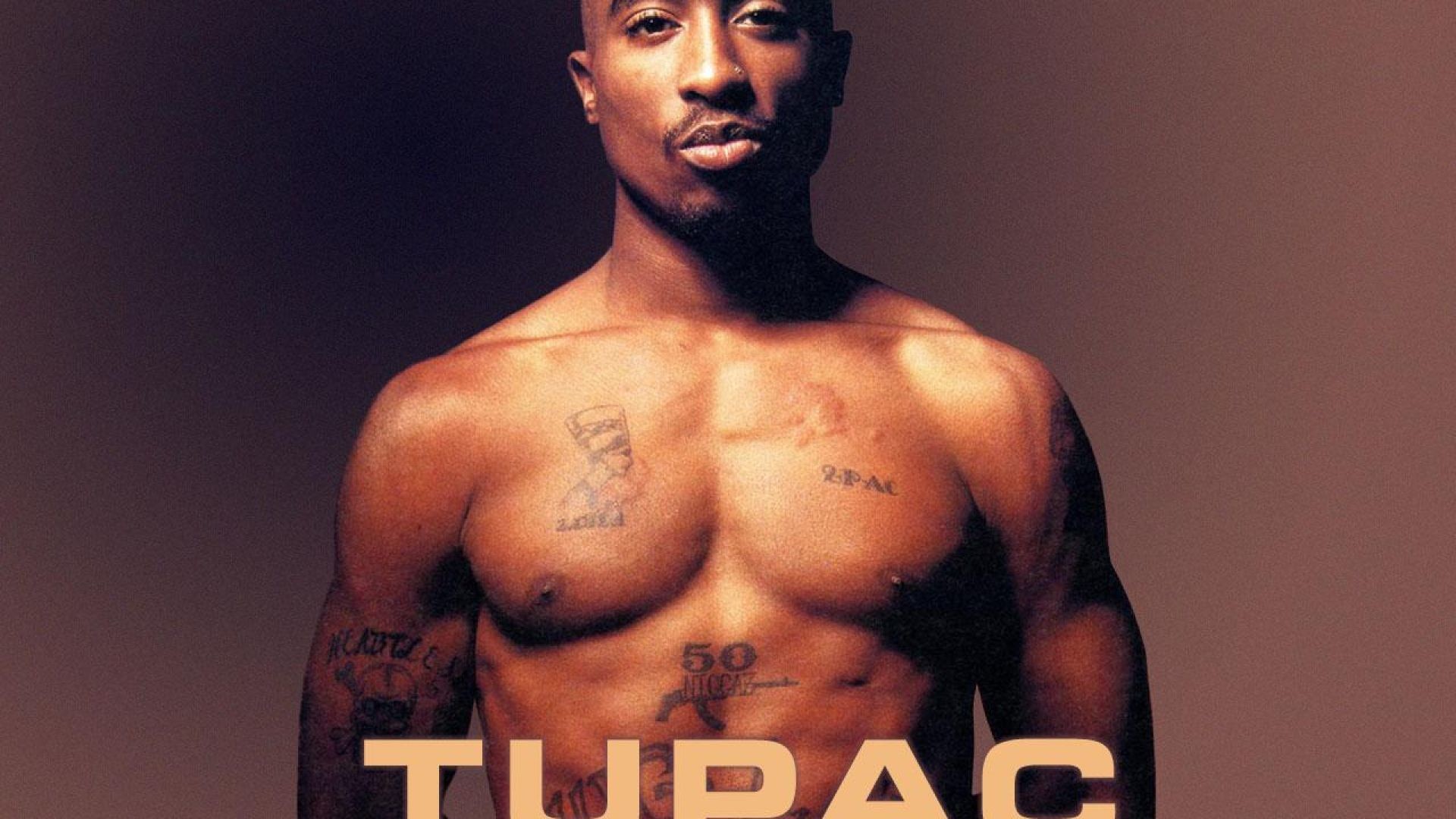Tupac Shakur, 2Pac, Tatuaggi, Ritratto, Full HD, sfondo per PC