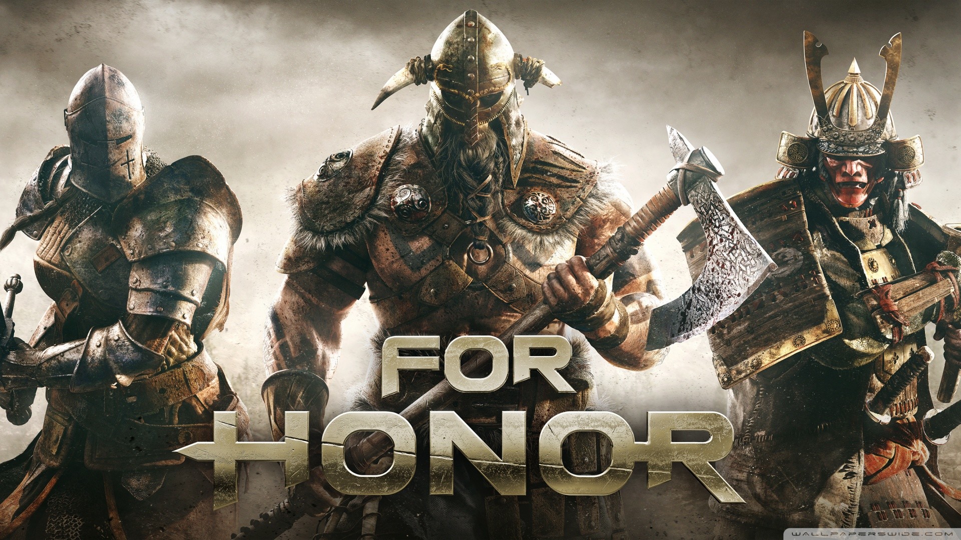 For Honor, Logo, Warden, Raider, Kensei, Full HD, wallpaper desktop