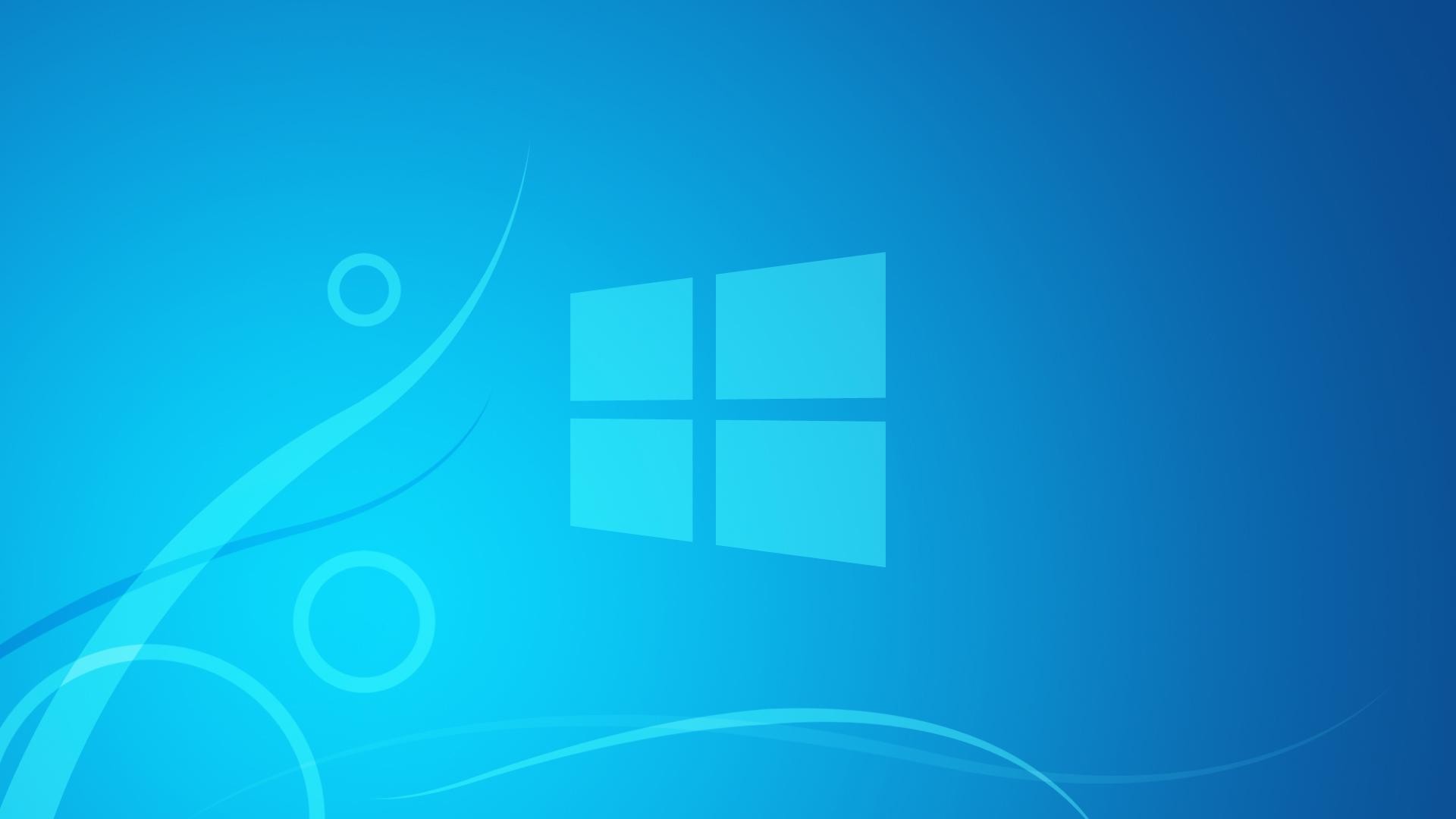 Windows 8, Logo Windows, Azzurro, Full HD 1080p, sfondo desktop