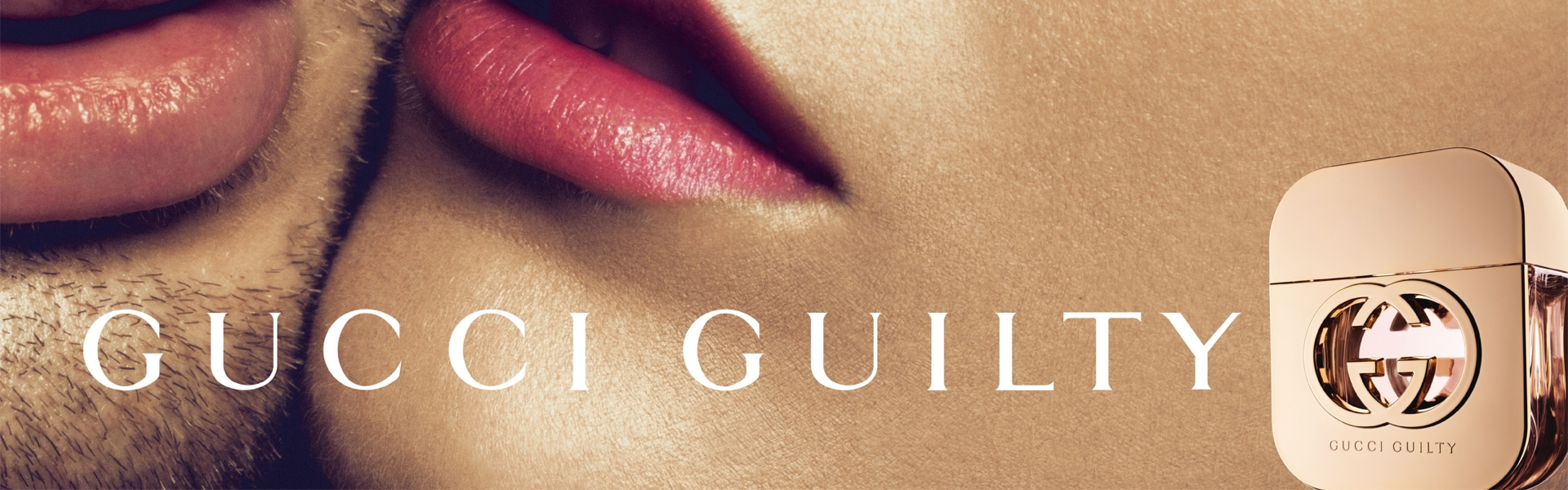 Gucci Guilty, Gucci, Profumo, Bacio, Pubblicità, Full HD, wallpaper per PC