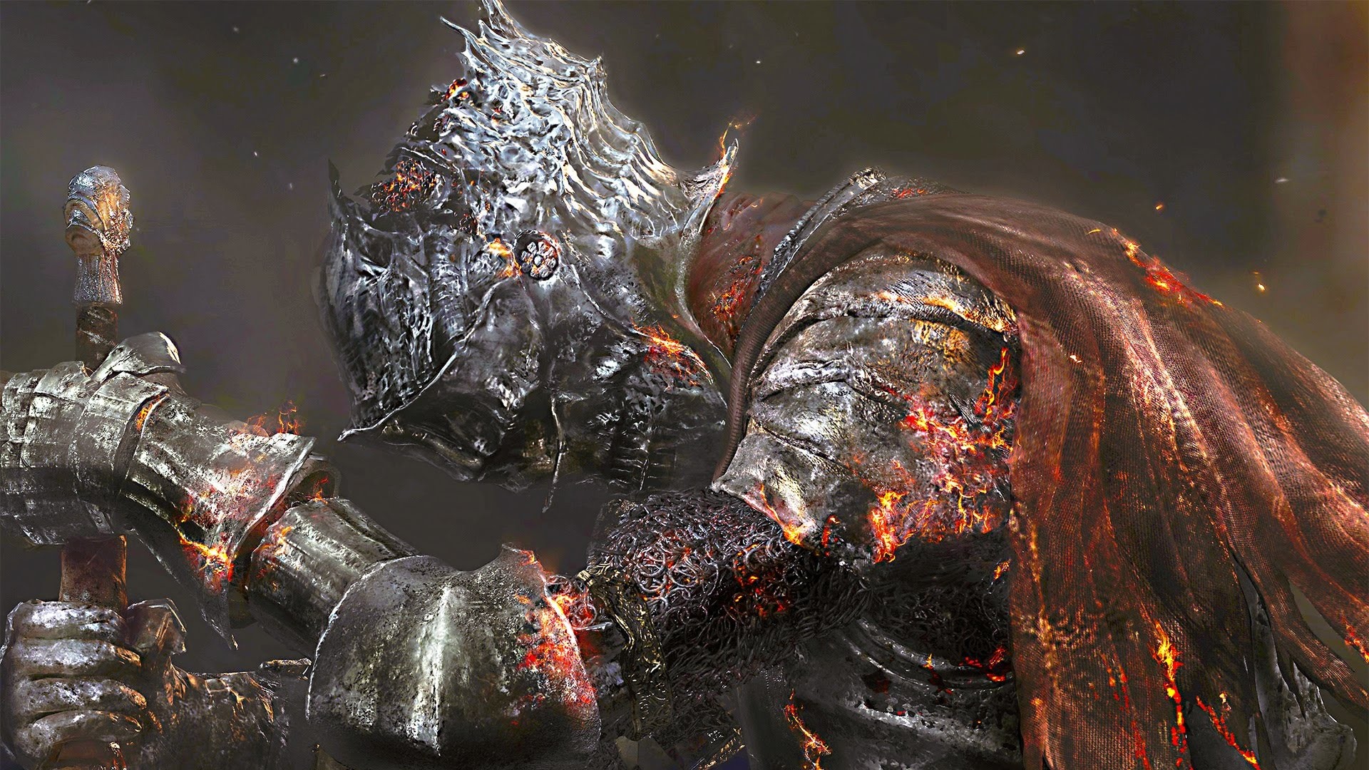 Senza Luce, Dark Souls III, Armatura, Braci, 1920x1080, immagine di sfondo