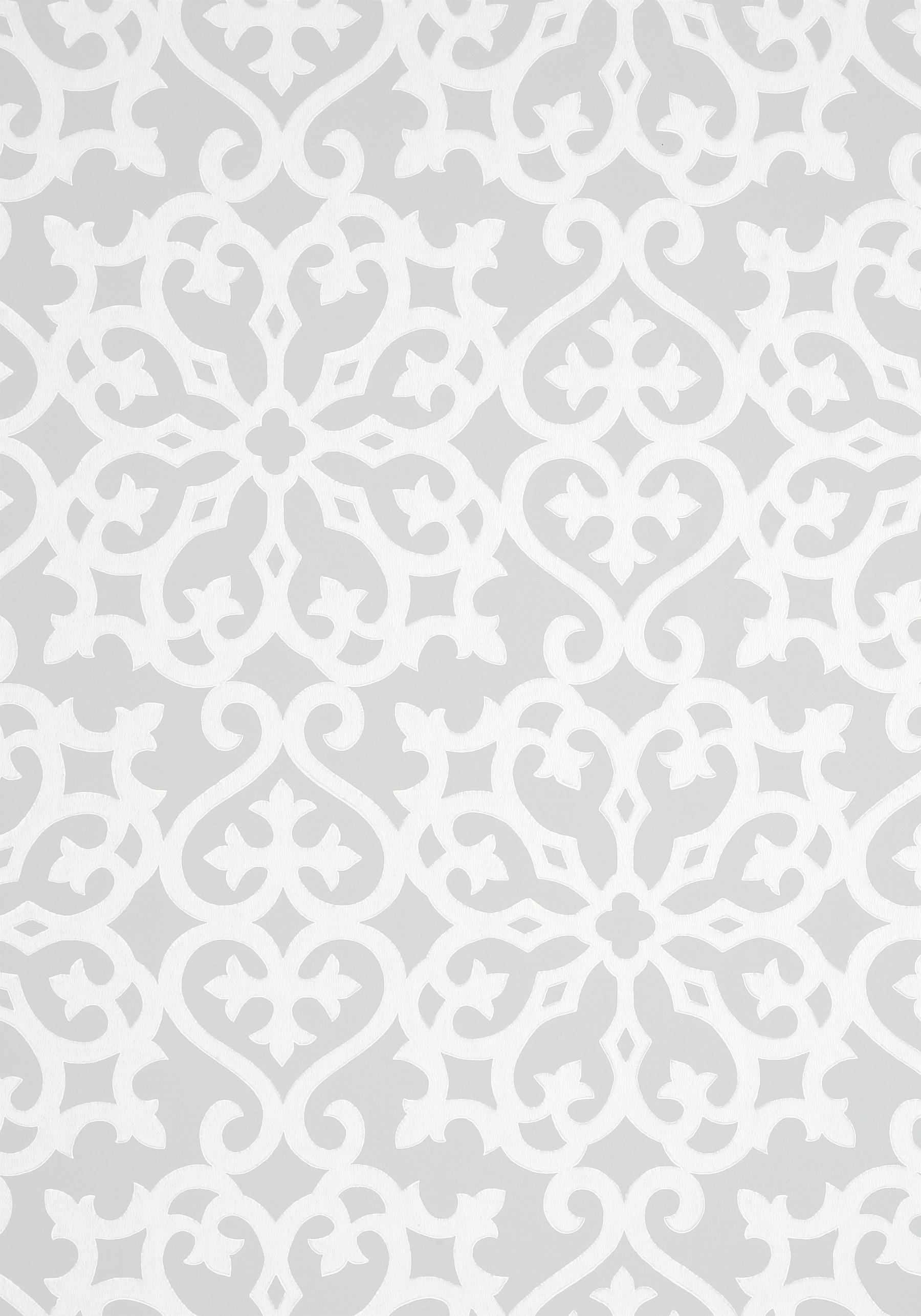 Motivo damascato, Grigio chiaro, Ornamenti, Pattern, QHD+, sfondo per iPad e tablet