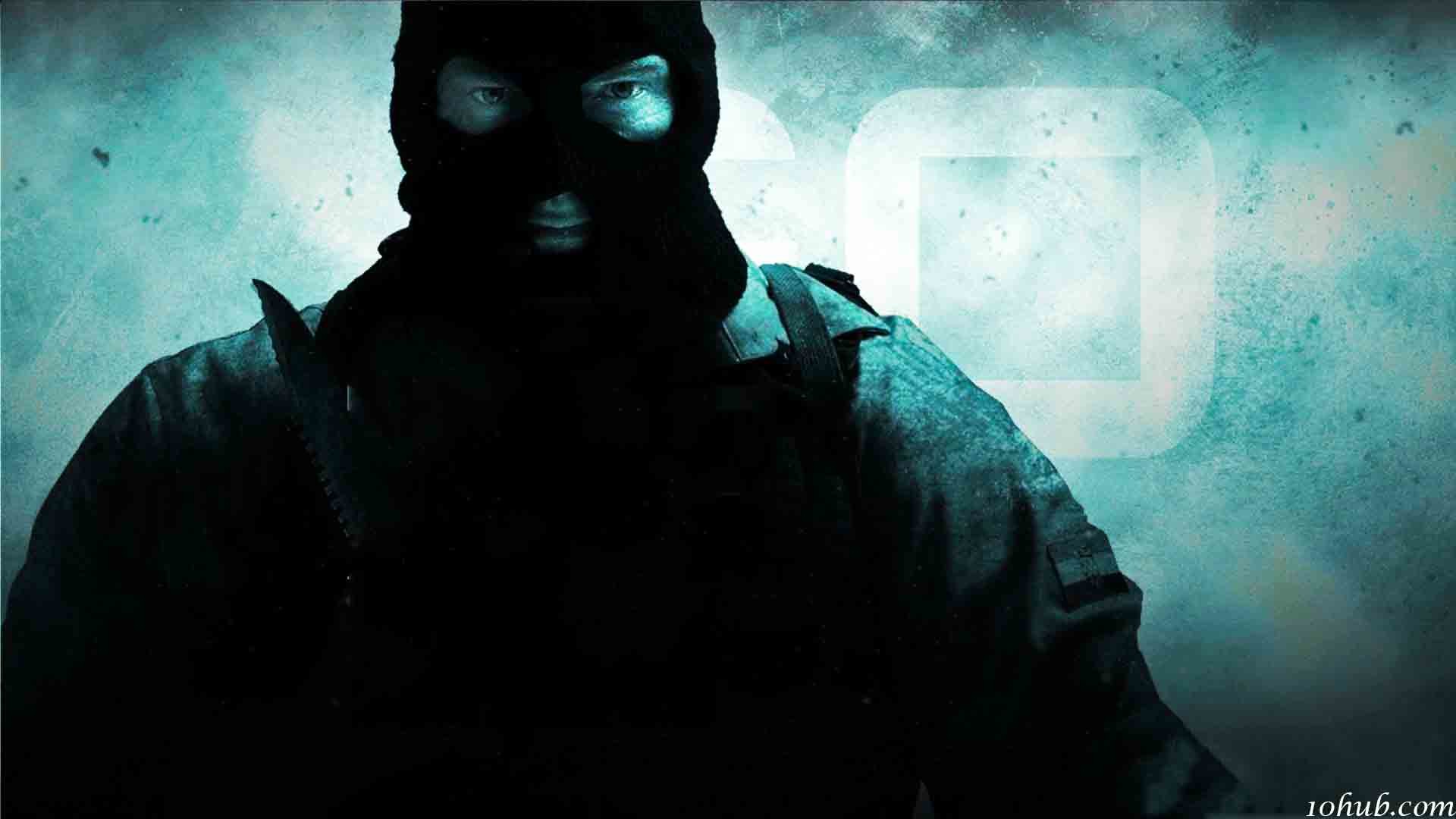 Counter-Strike: Global Offensive, Terrorista, Passamontagna, Turchese, sfondo per portatile