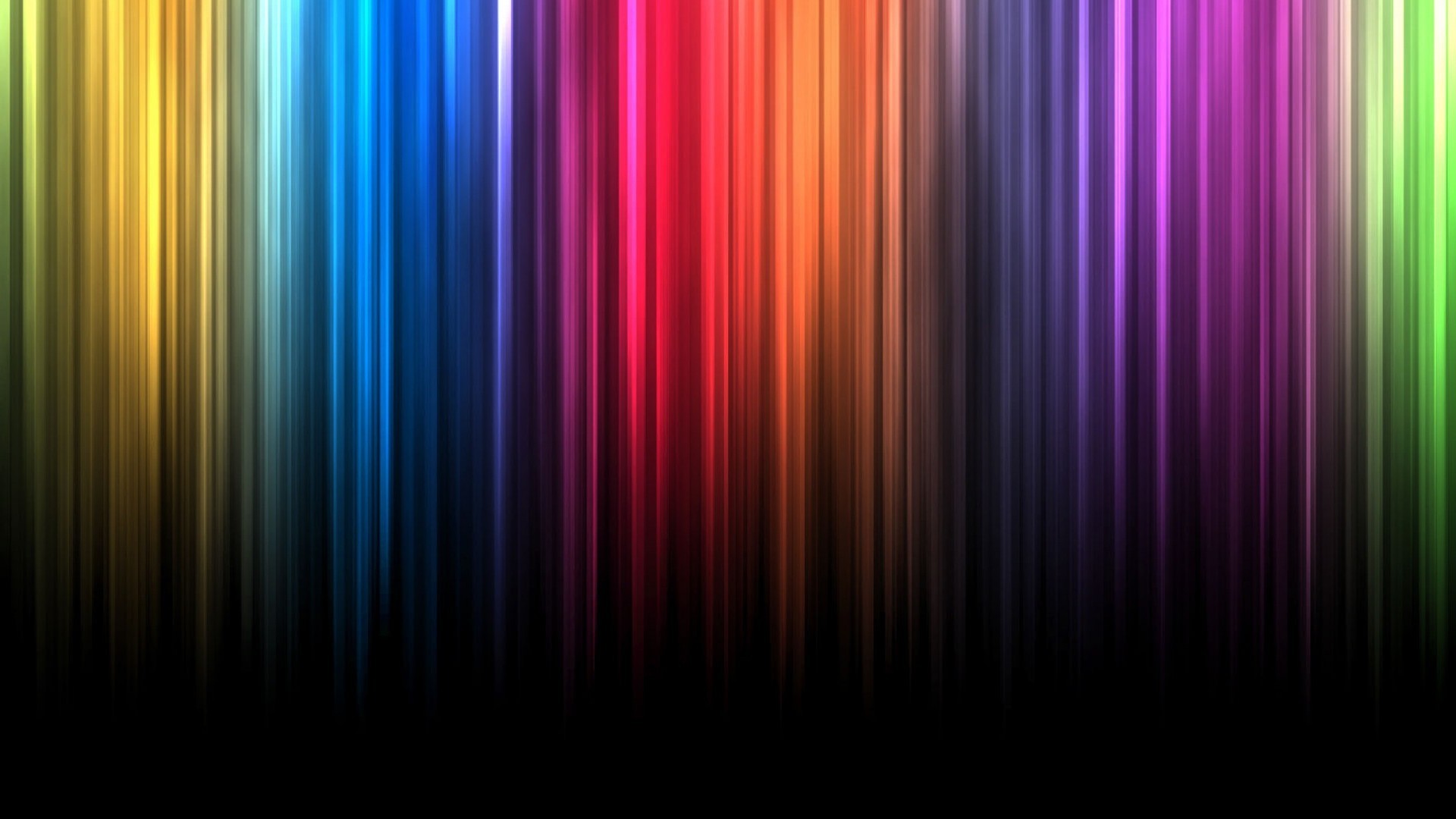 Strisce verticali, Luci, Arcobaleno, Full HD, sfondo per portatile