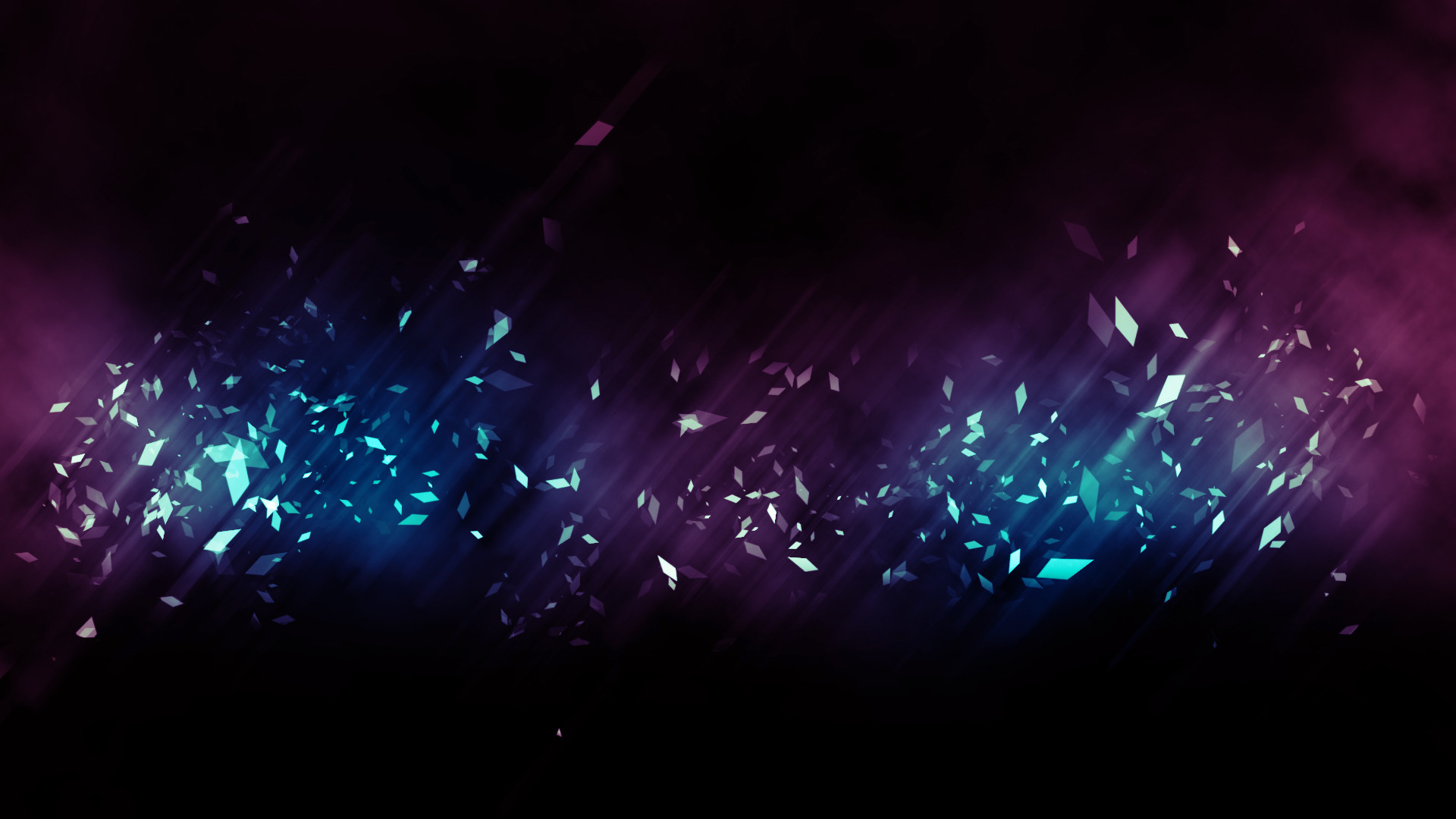 Schegge luminose, Astratto, Viola, Full HD, sfondo per portatile