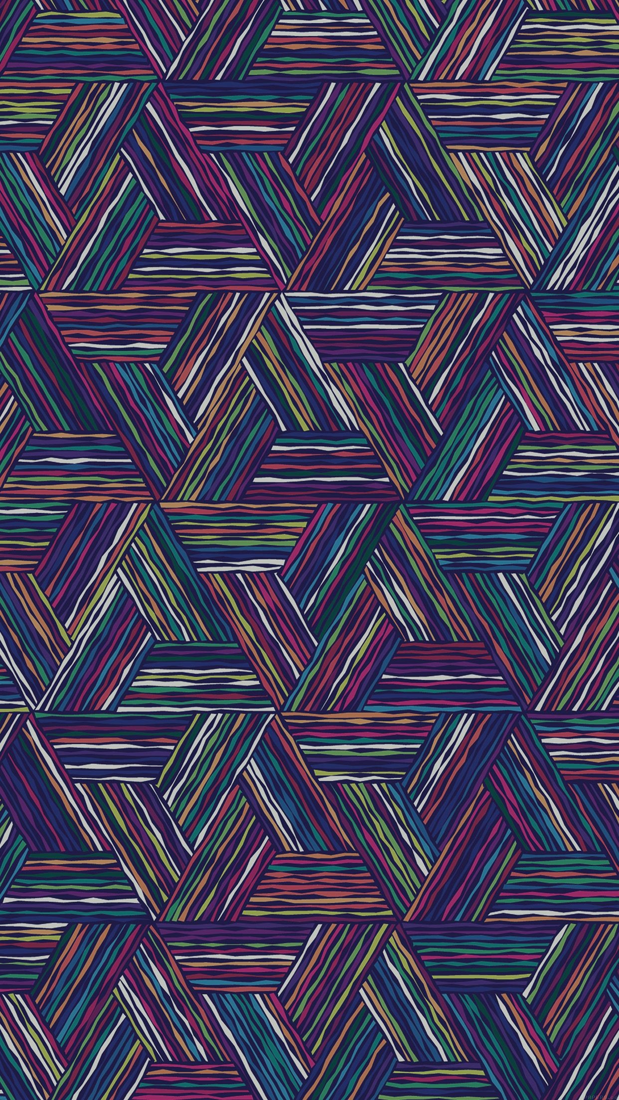 Pattern, Linee colorate, Geometrico, 1242x2208, schermata di blocco iPhone