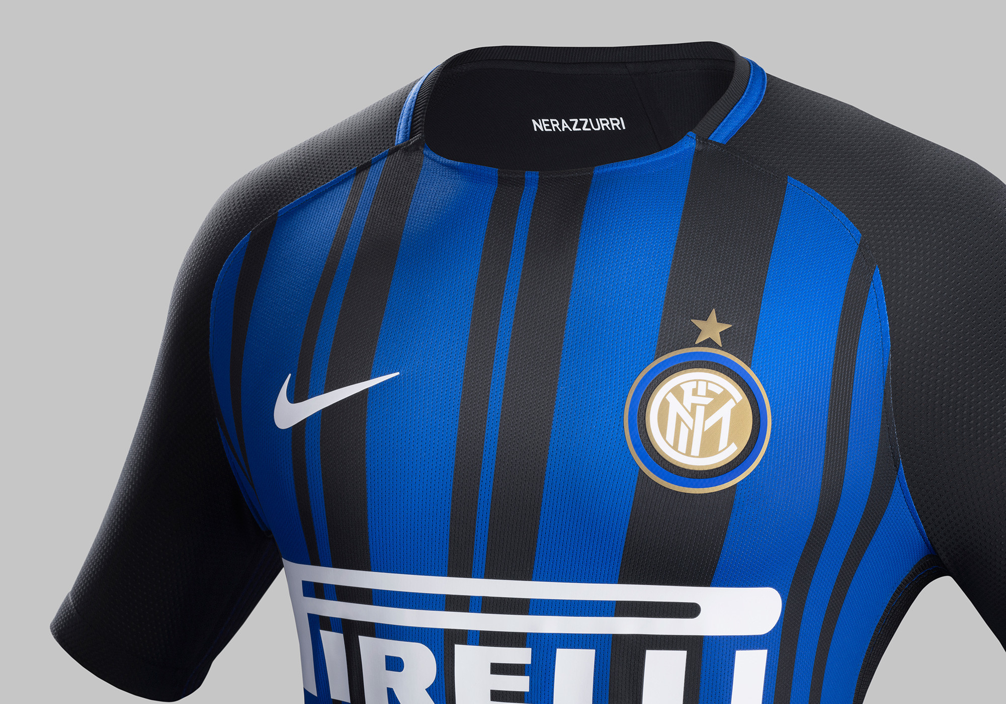 Maglia Inter, Pirelli, Nike, Strisce nerazzurre, Full HD, sfondo per PC