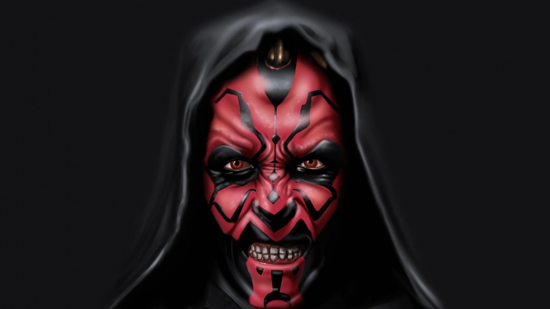 Darth Maul, Star Wars: La minaccia fantasma, Sith, Cappuccio, Full HD, sfondo per PC