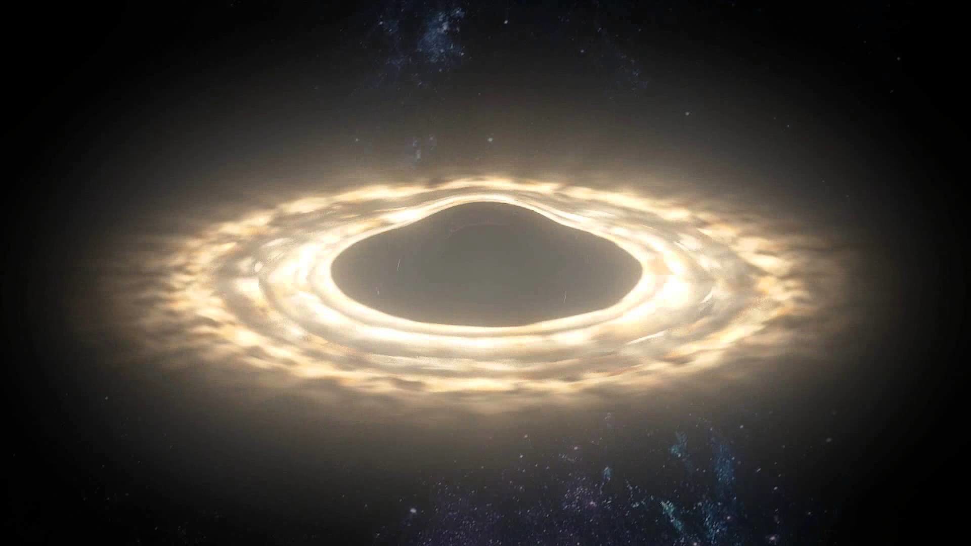 Buco nero, Disco di accrescimento, Luce, Spazio, Full HD, sfondo per PC