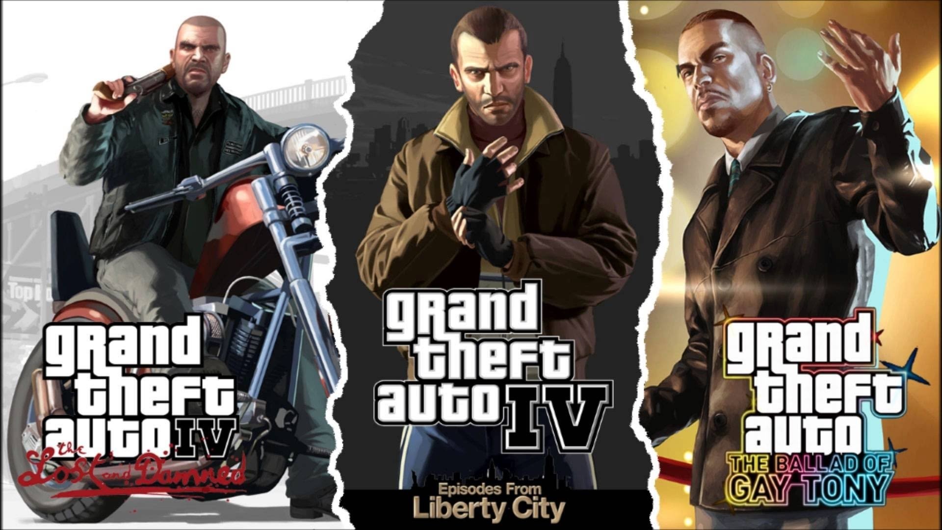 Grand Theft Auto IV, The Lost and Damned, The Ballad of Gay Tony, Episodes from Liberty City, immagine di sfondo