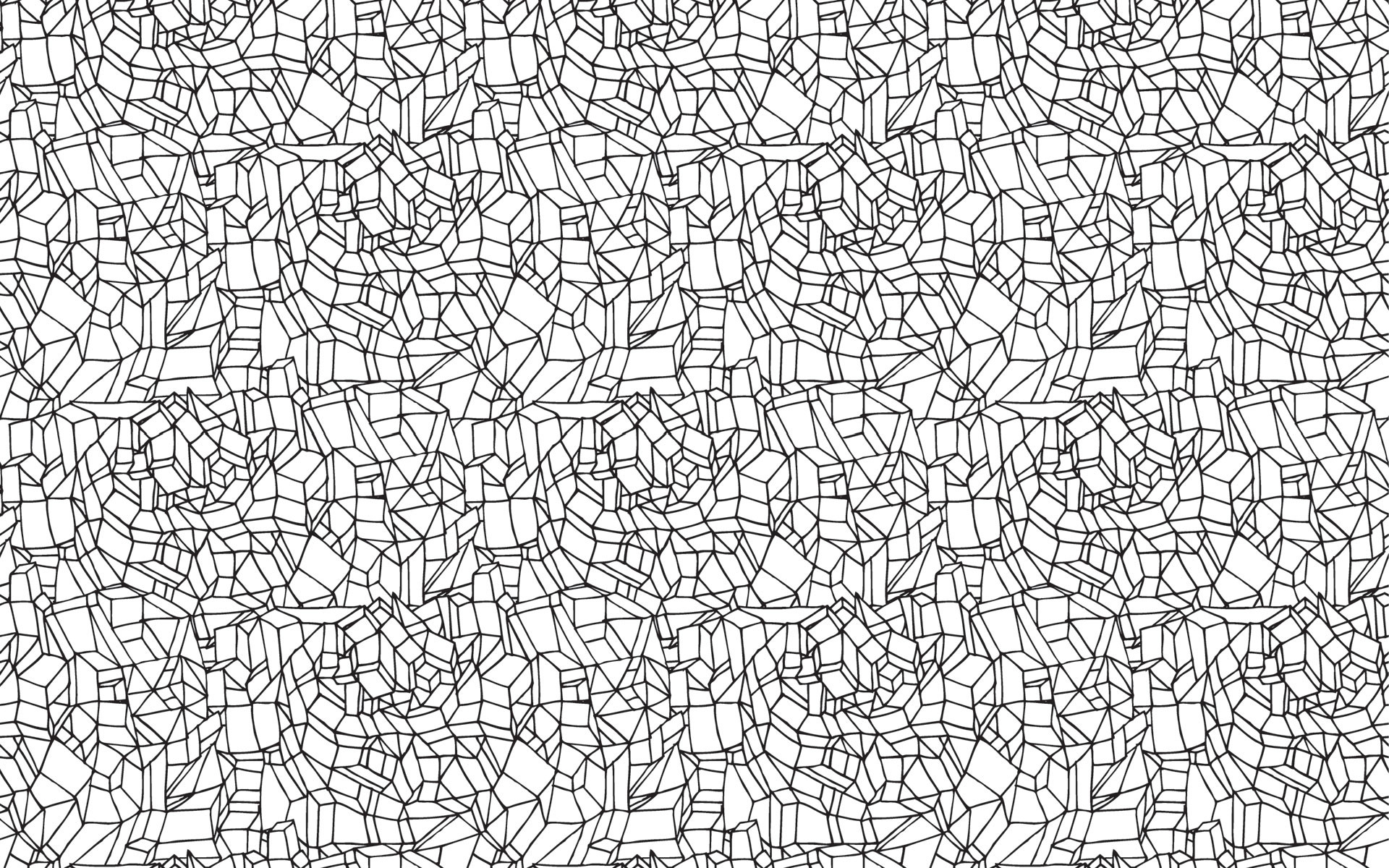 Pattern geometrico, Linee nere, Bianco e nero, Texture, 1920x1200, immagine di sfondo