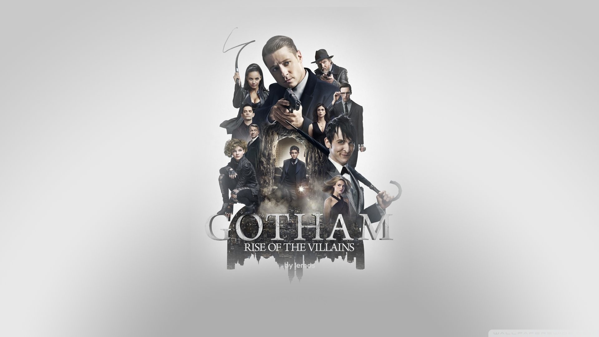 Gotham, Rise of the Villains, Cast, Poster, 1920x1080, sfondo per PC