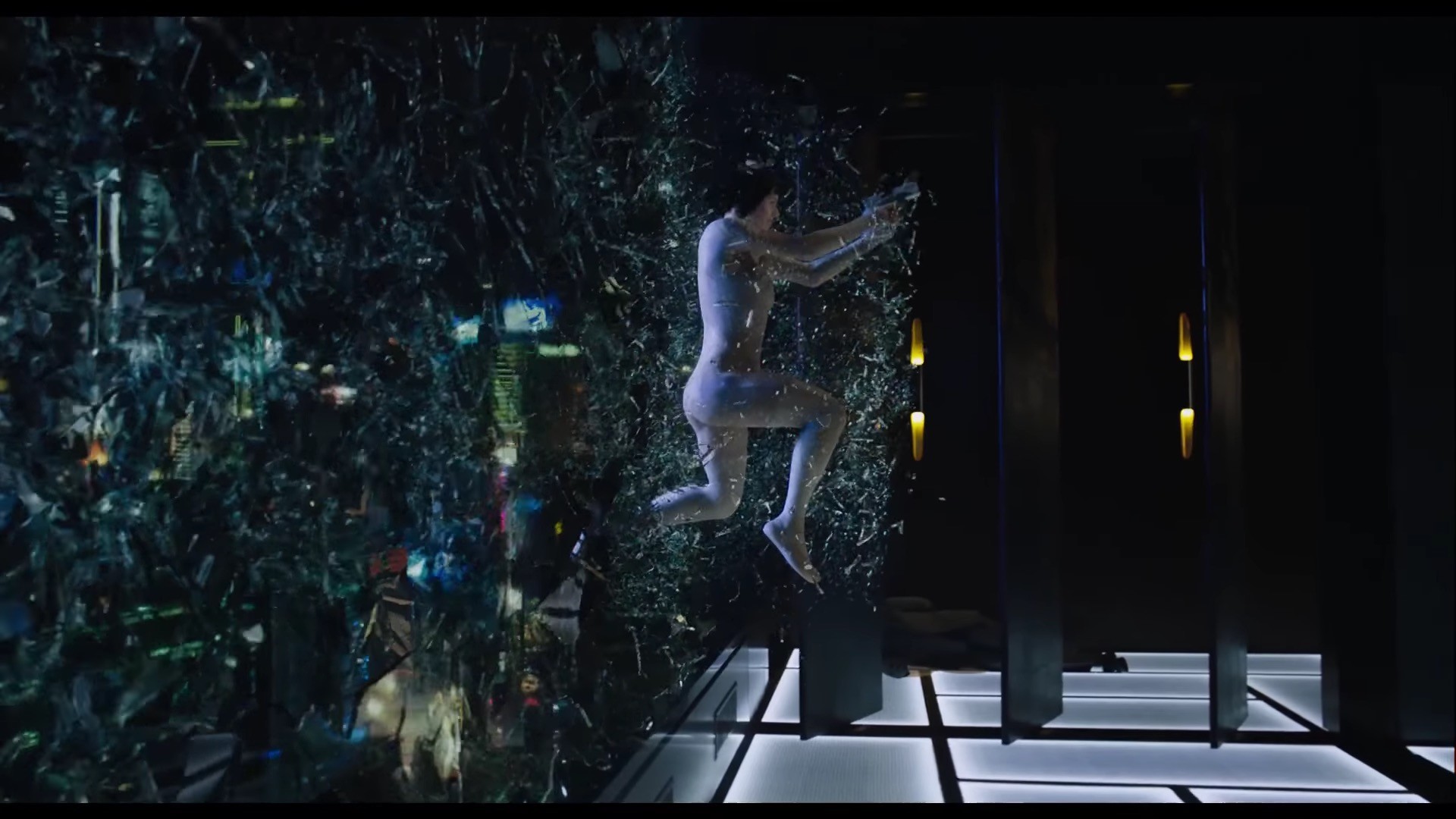 Ghost in the Shell (2017), Tuta termottica, Scena, Full HD, wallpaper desktop