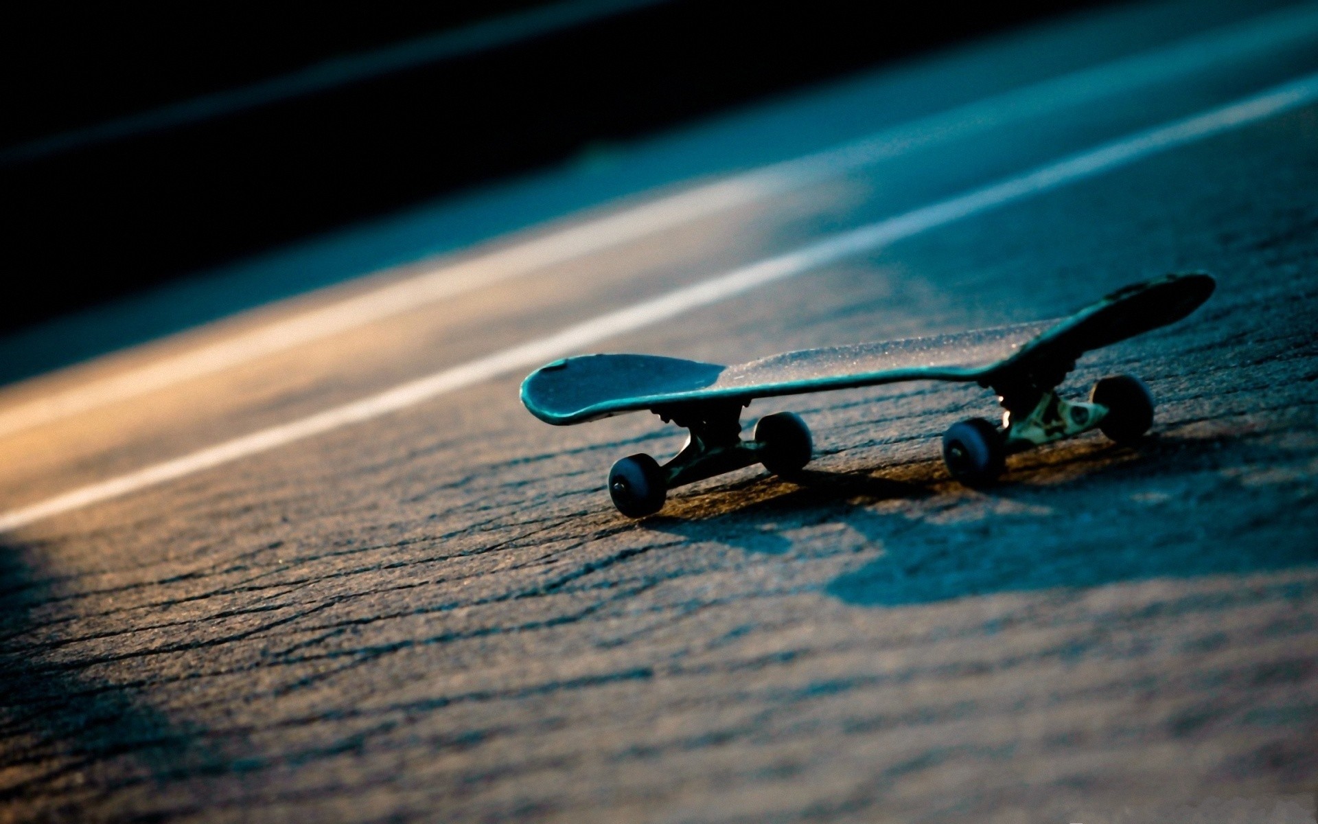 Longboard, Asfalto, Prospettiva bassa, 16:10 Full HD, sfondo widescreen