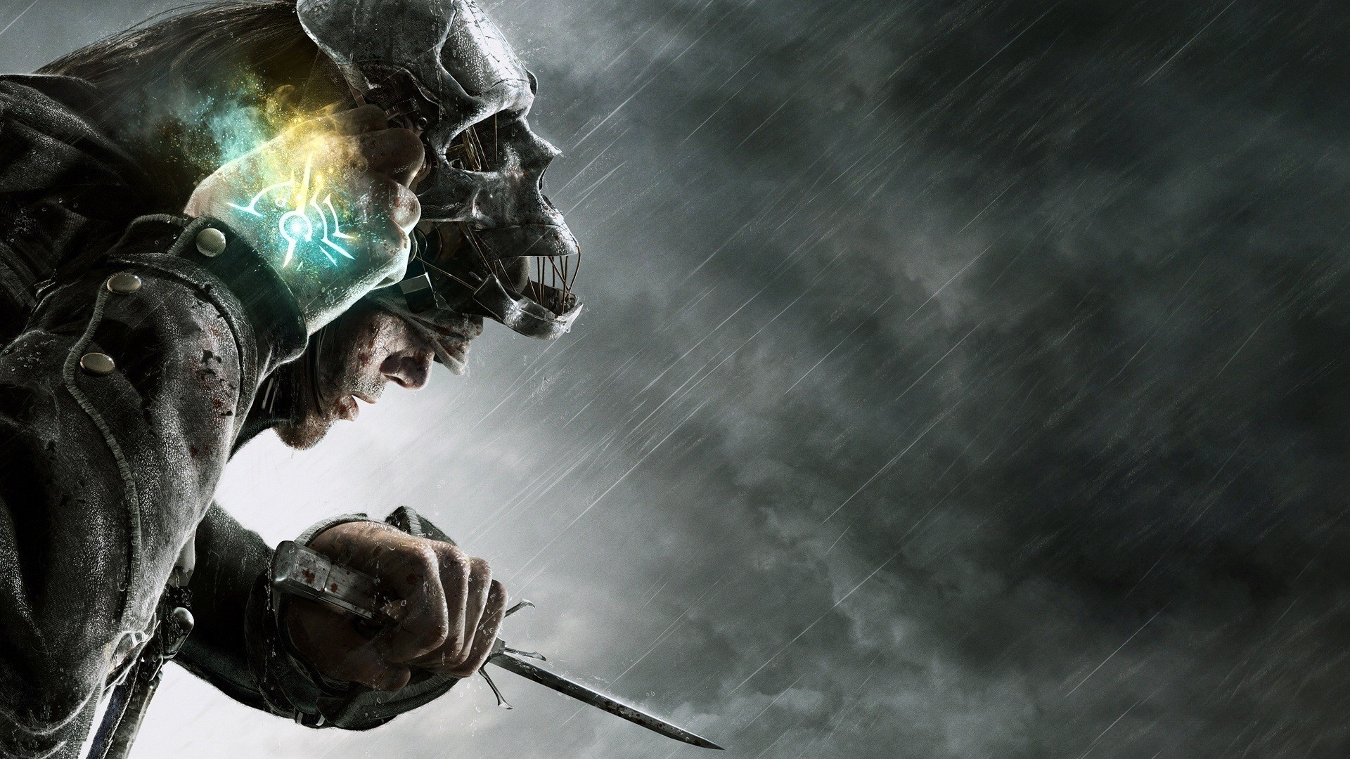Corvo Attano, Dishonored, Maschera, Lama, Full HD, sfondo per PC e portatile