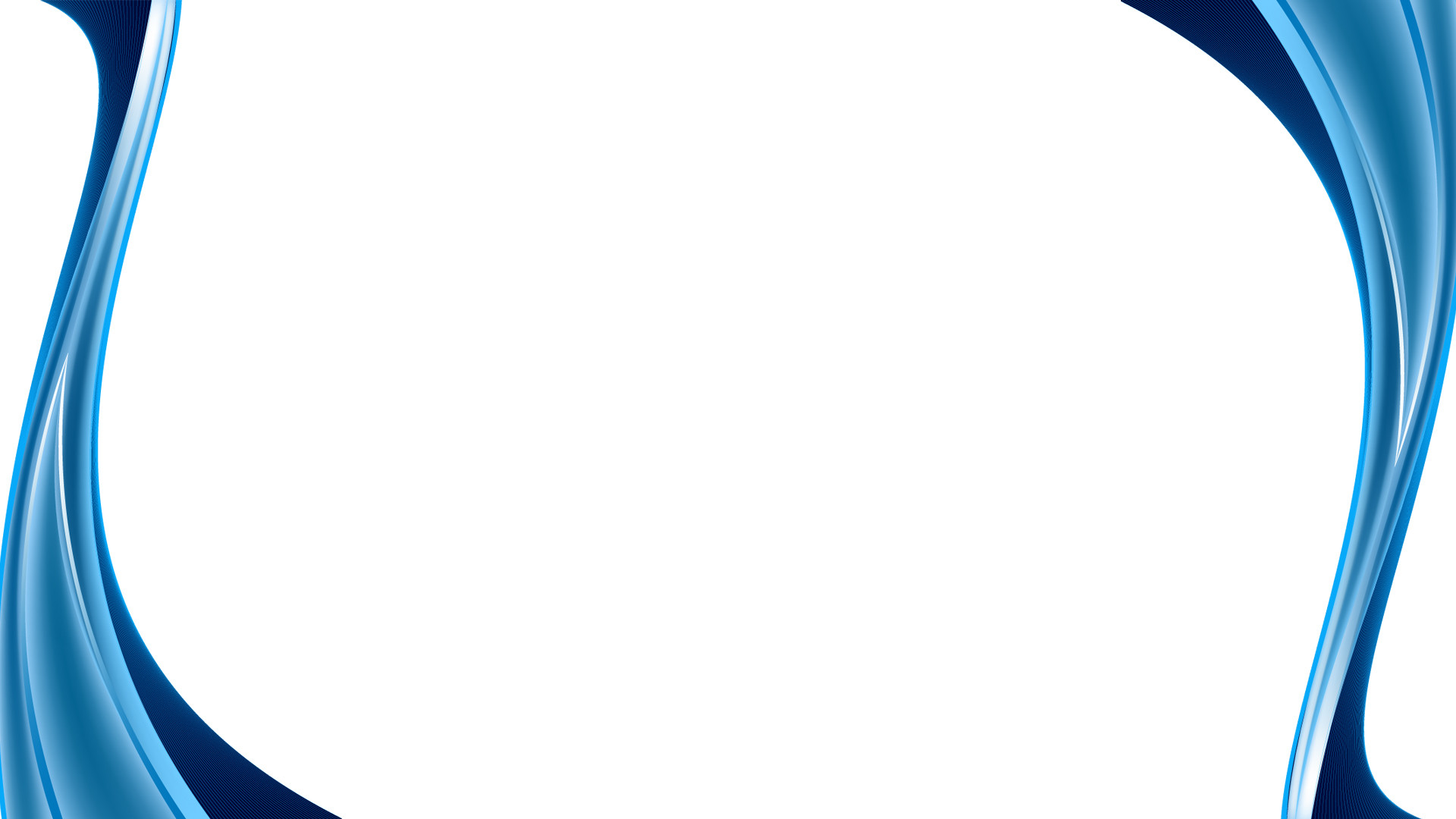 Onde blu, Astratto, Sfondo bianco, Cornice, Curve, 16:9 Full HD, wallpaper widescreen