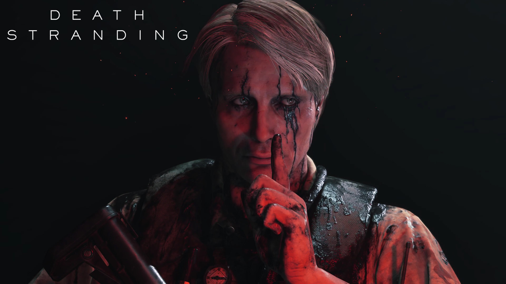 Death Stranding, Mads Mikkelsen, Kojima Productions, Sangue, Full HD, sfondo desktop