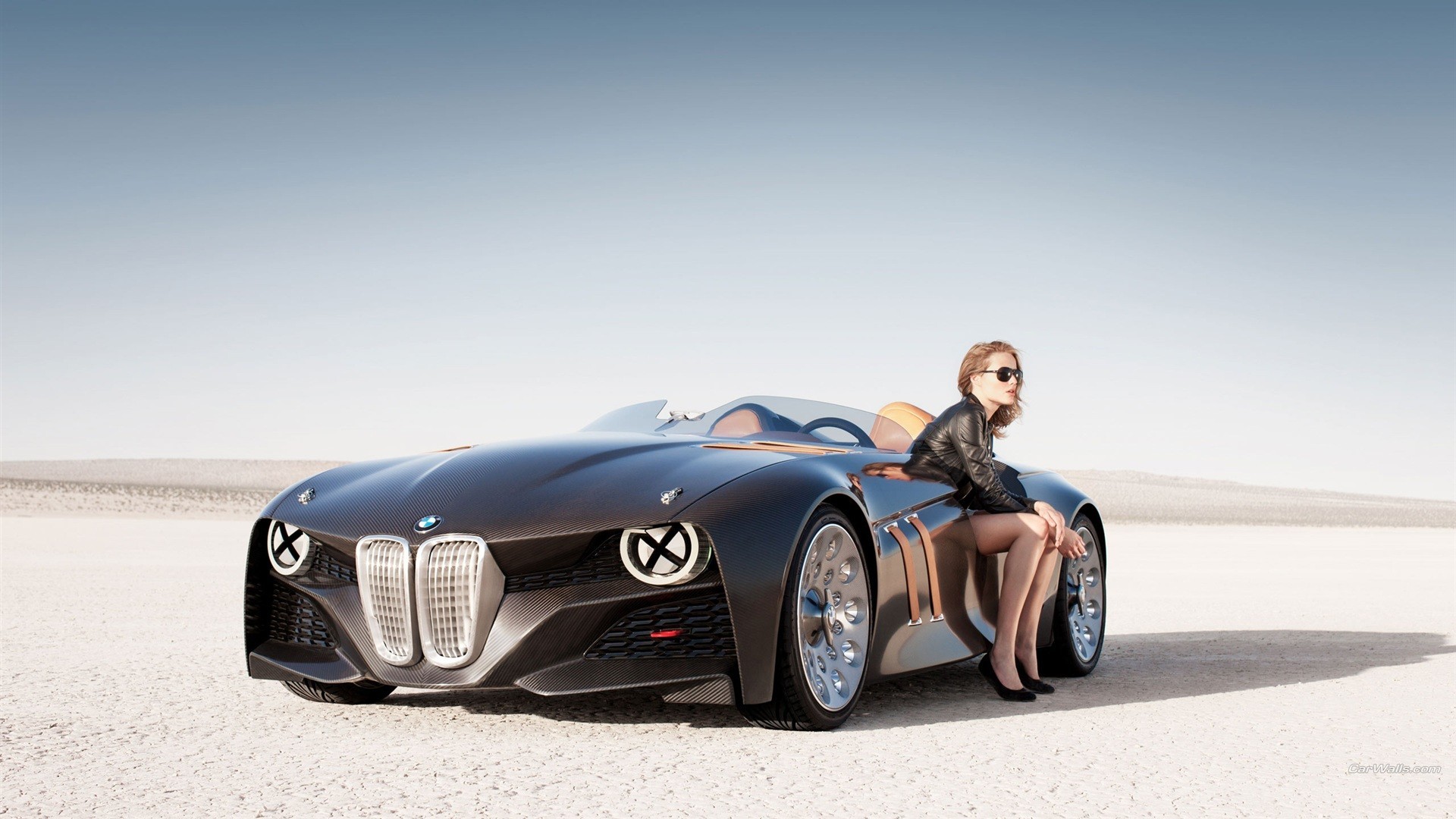 BMW 328 Hommage, Concept car, Modella, Deserto, Full HD, sfondo per portatile