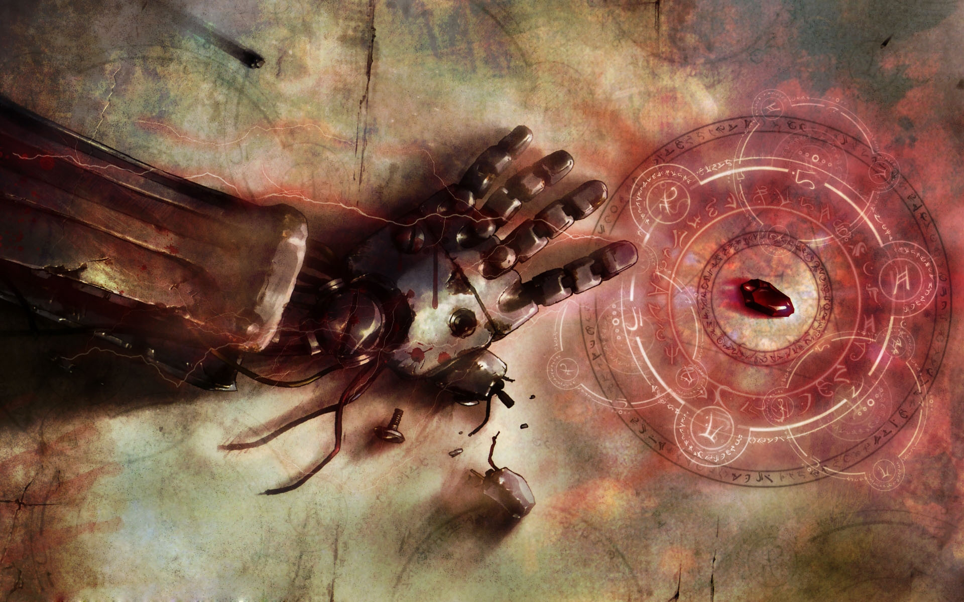 Fullmetal Alchemist, Automail, Pietra filosofale, 1920x1200, sfondo MacBook Pro