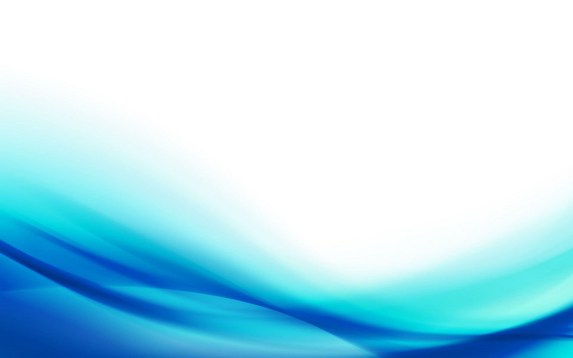 Azzurro, Onde, Turchese, Sfondo bianco, Astratto, Full HD, wallpaper desktop