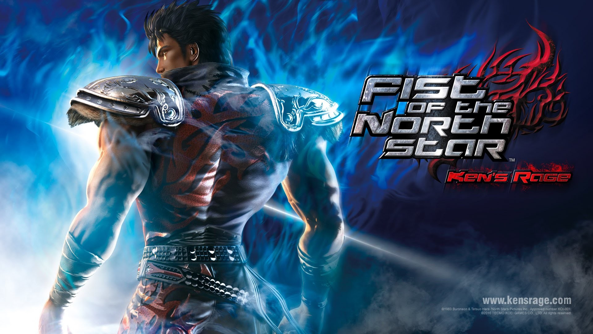 Kenshiro, Fist of the North Star: Ken's Rage, Videogioco, Aura blu, sfondo desktop 1080p