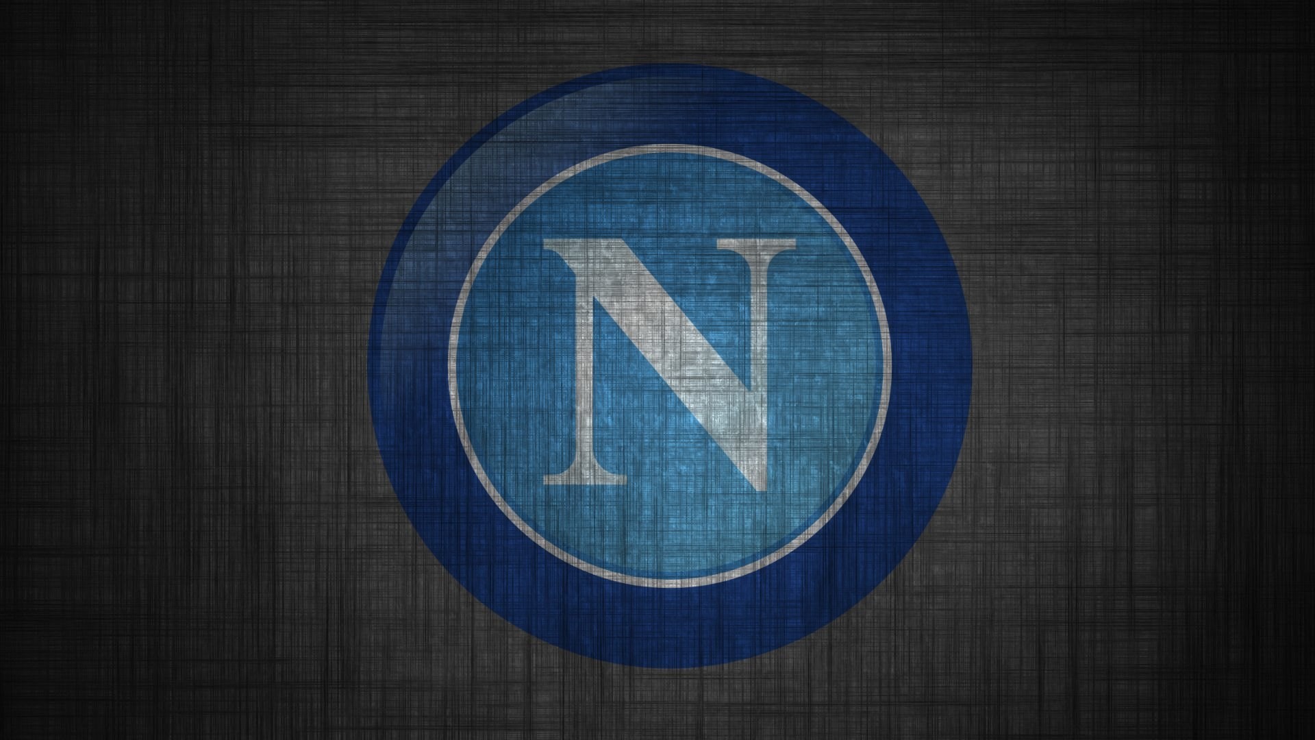 Stemma SSC Napoli, SSC Napoli, Texture, Blu, 16:9 Full HD, sfondo widescreen