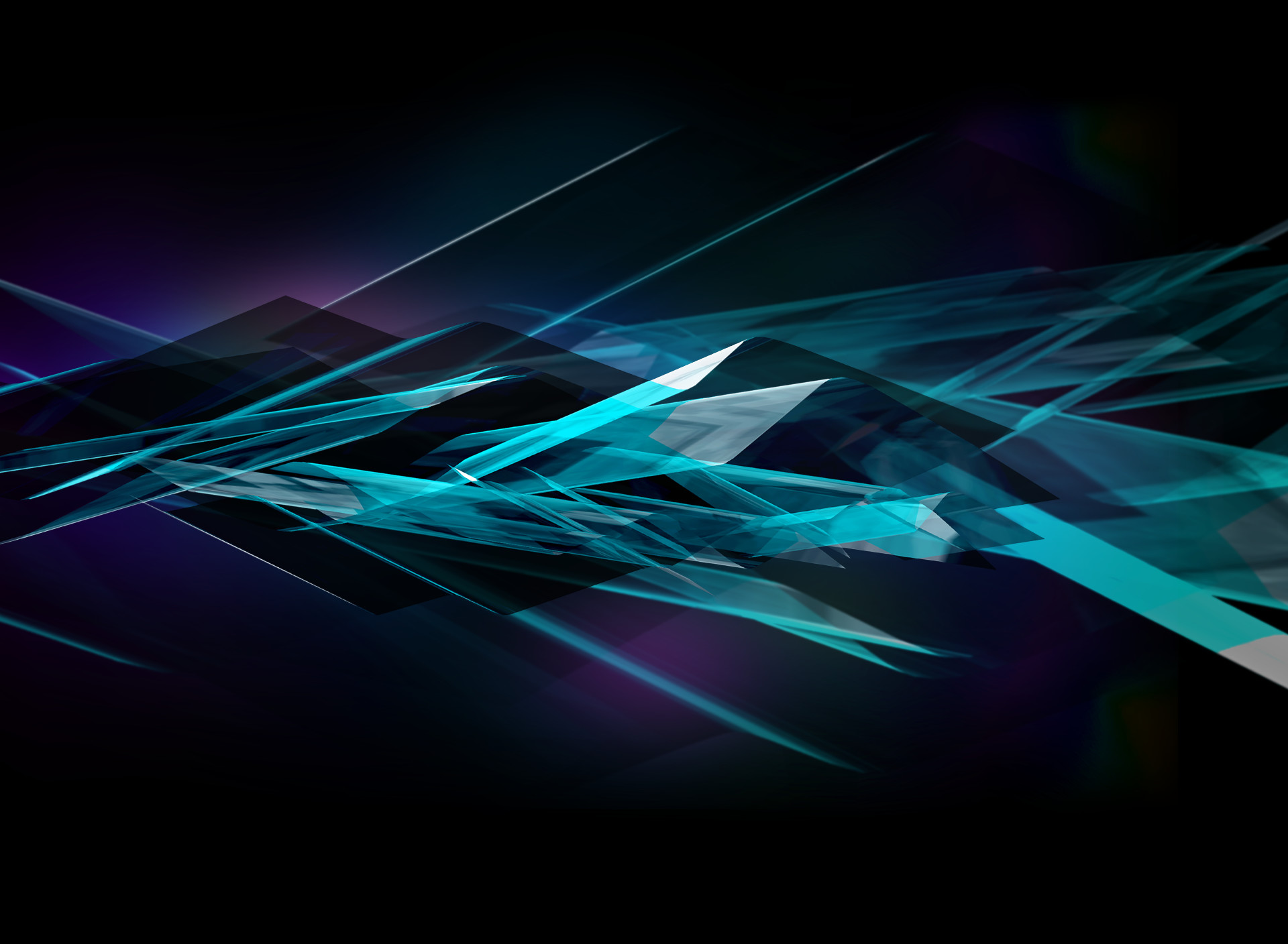 Astratto, Linee, Azzurro, Sfondo nero, wallpaper per tablet