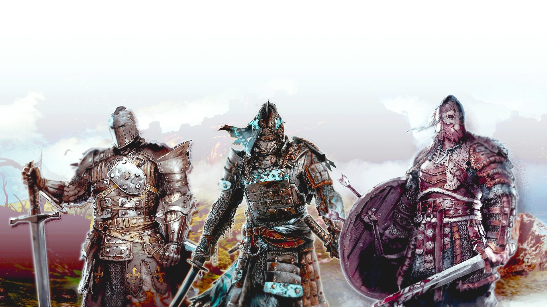 For Honor, Orochi, Cavaliere, Vichingo, 1920x1080, immagine di sfondo