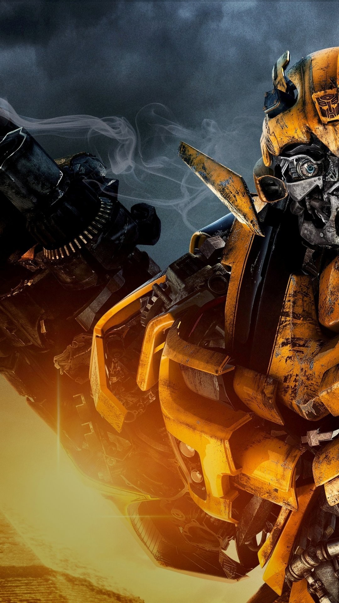 Bumblebee, Transformers, Robot, Giallo, wallpaper iPhone 6