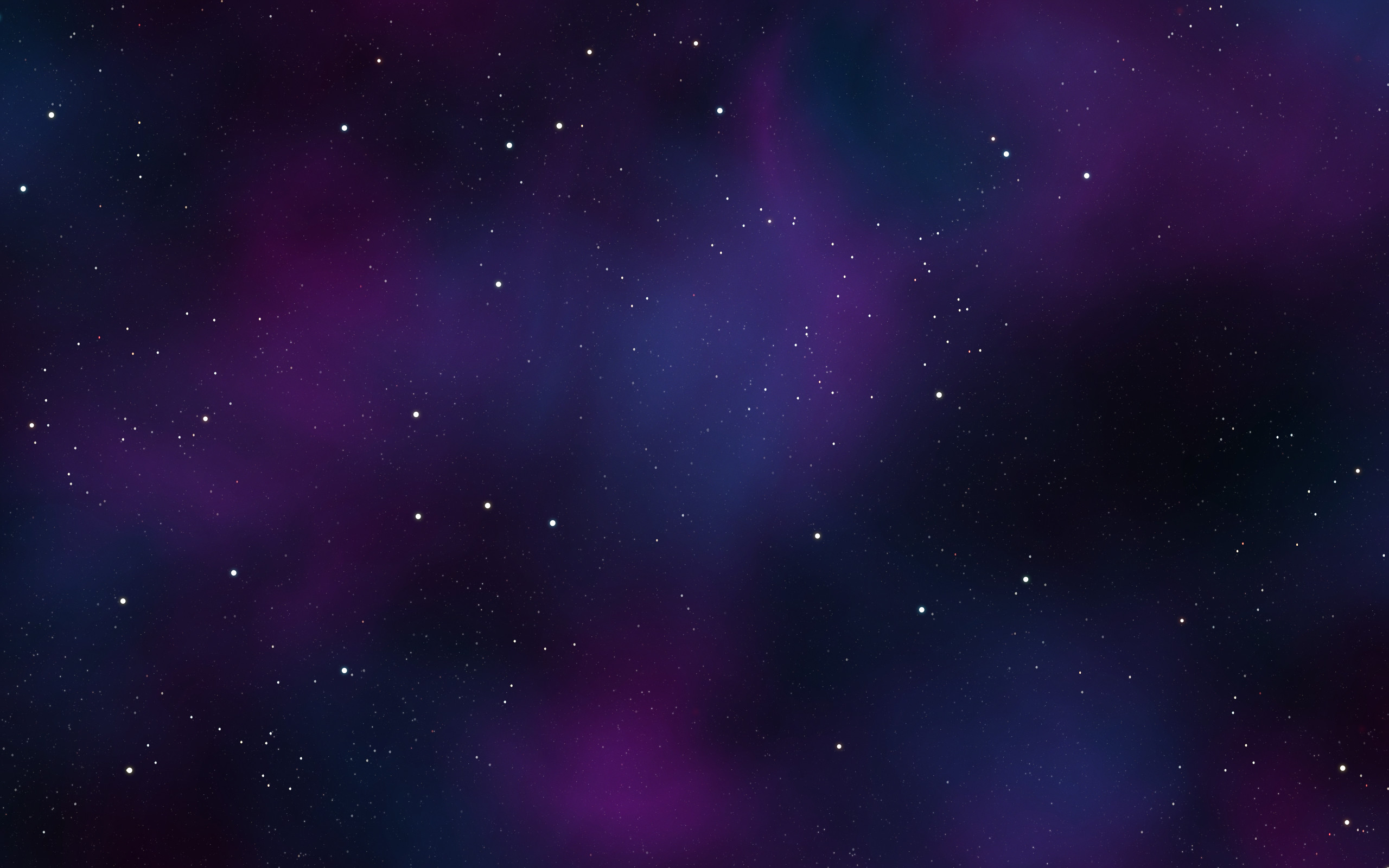 Cielo stellato, Spazio, Viola, Nebulosa, 2560x1600, sfondo MacBook Pro