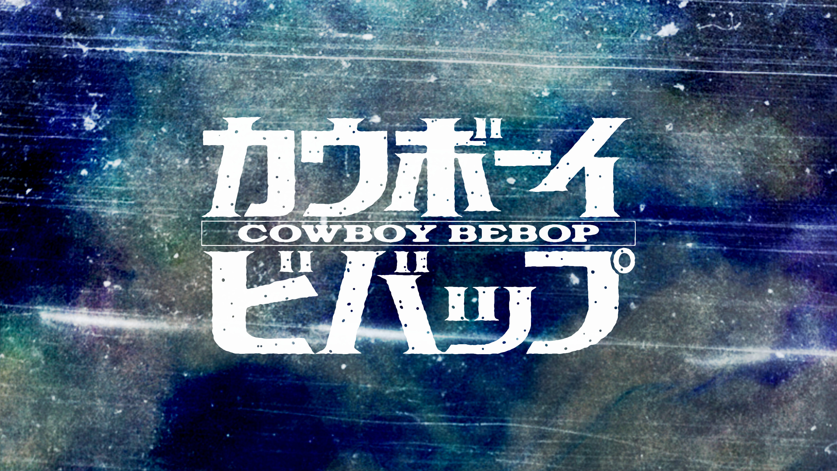 Cowboy Bebop, Logo, Spazio, 2K, sfondo Windows 11