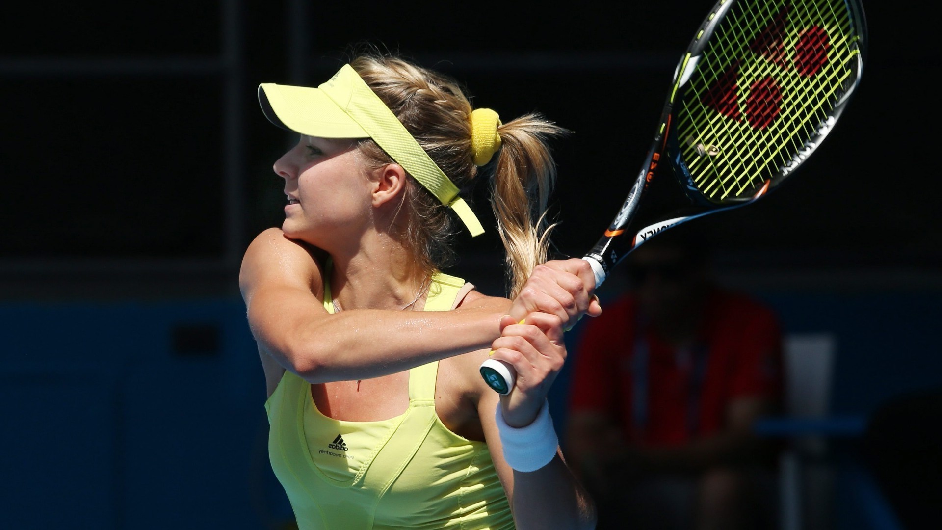 Tennista, Rovescio, Racchetta, Full HD, sfondo per PC e portatile