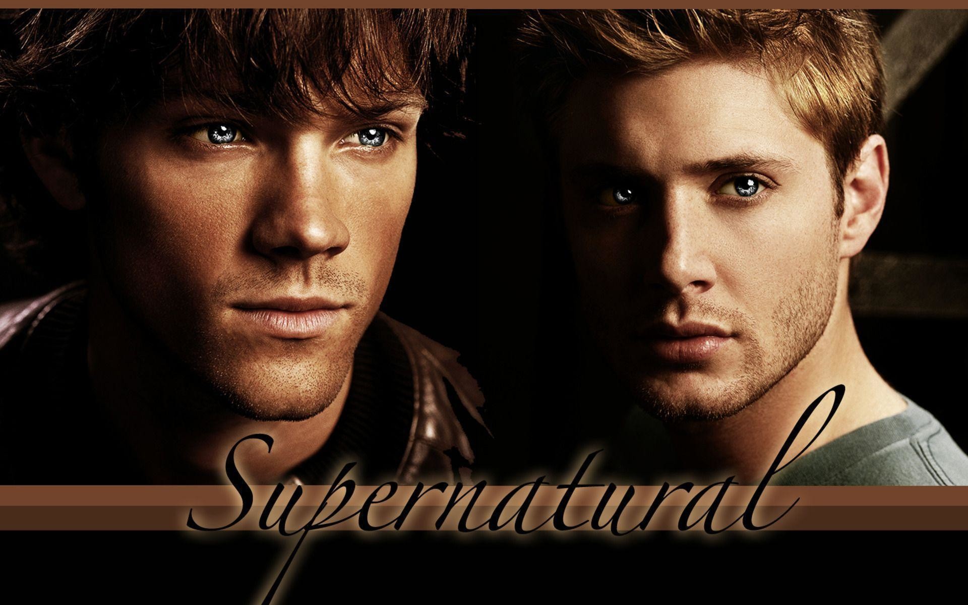 Sam Winchester, Dean Winchester, Jared Padalecki, Jensen Ackles, Supernatural, immagine di sfondo