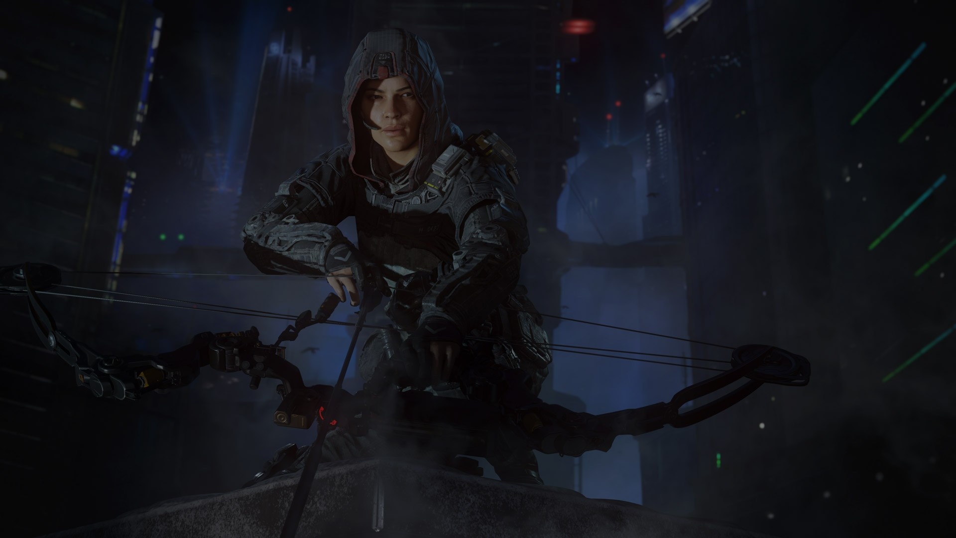 Call of Duty: Black Ops III, Outrider, Arco, Notte, Full HD 1080p, sfondo desktop