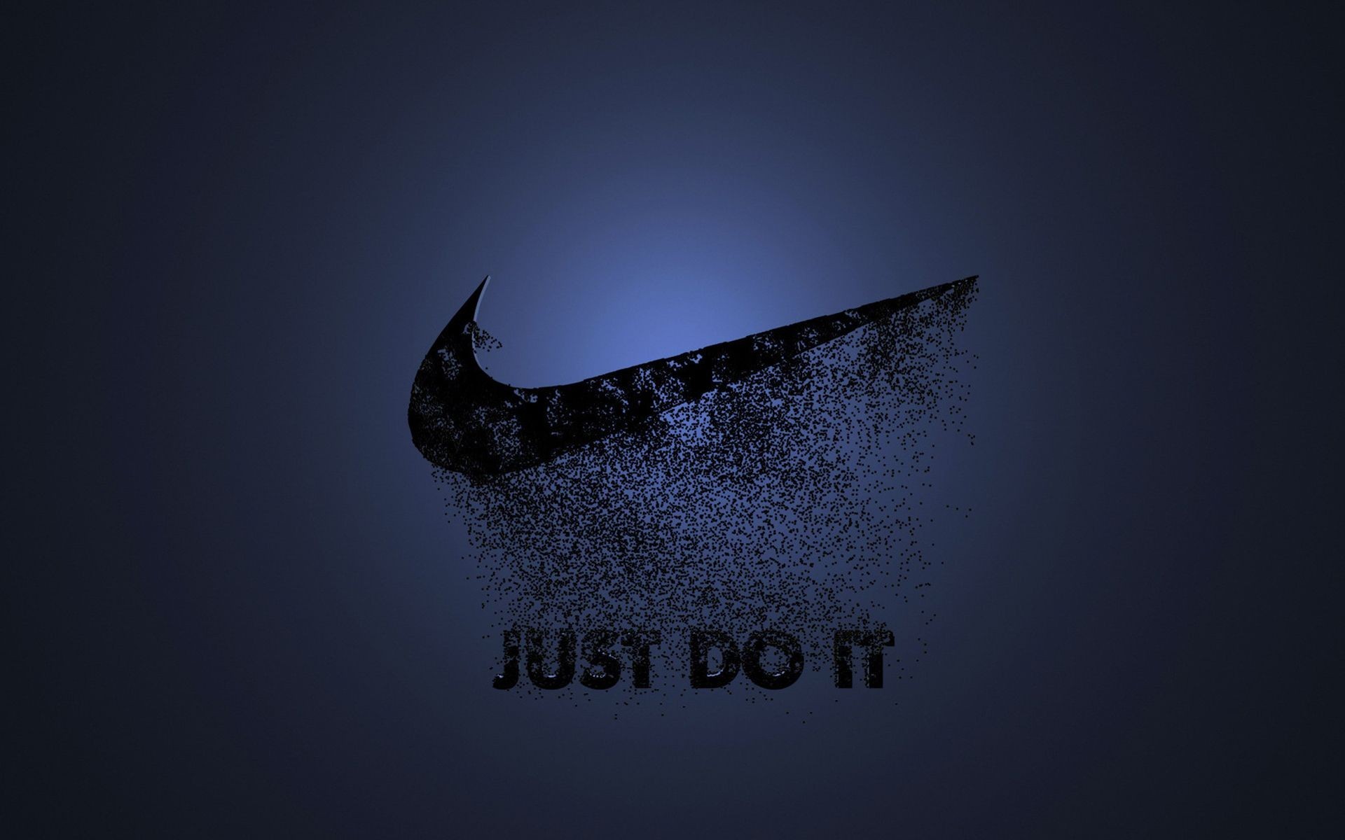 Nike, Just Do It, Logo, Blu scuro, 1920x1200, sfondo MacBook Pro