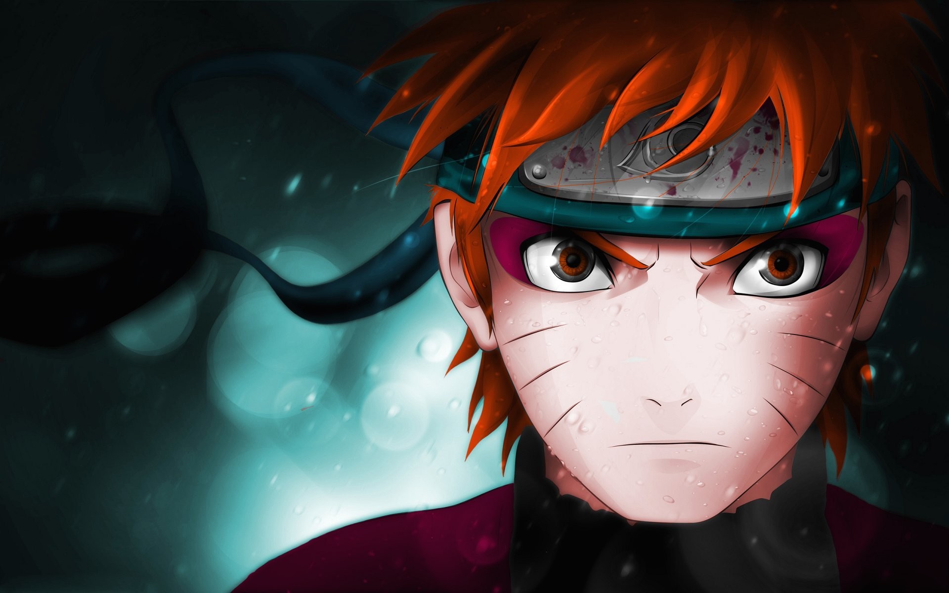 Naruto Uzumaki, Naruto, Primo piano, Coprifronte, Full HD, sfondo per PC e portatile