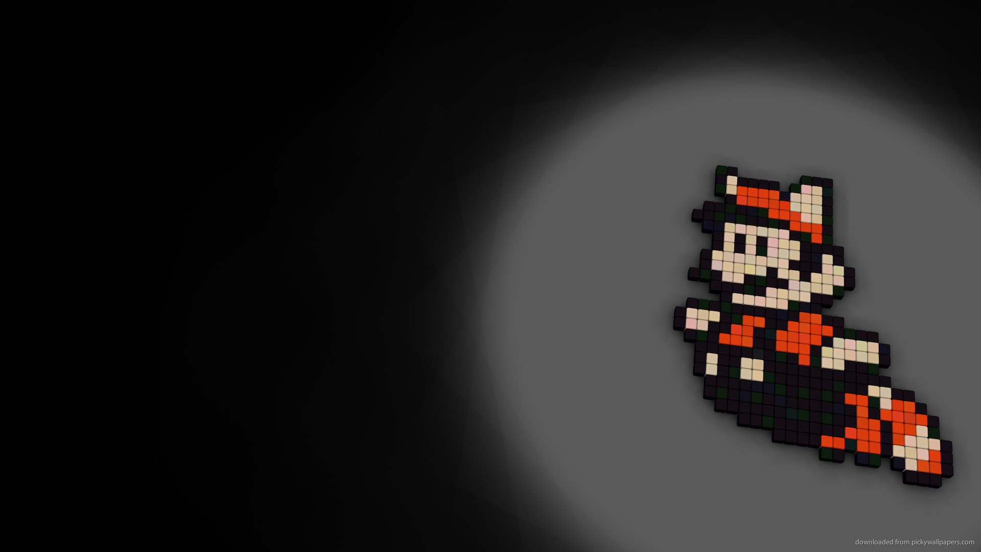 Mario procione, Super Mario Bros. 3, Pixel art, Riflettore, Full HD 1080p, sfondo desktop