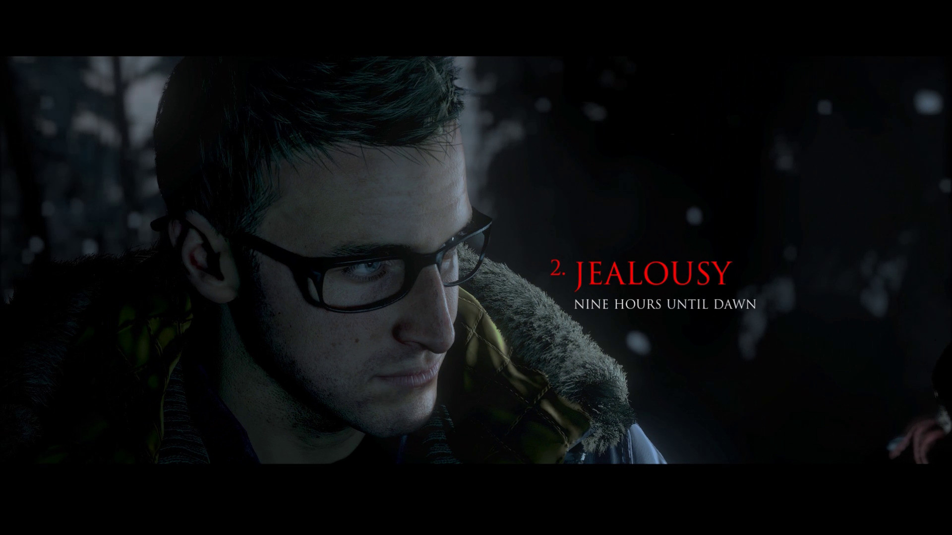 Until Dawn, Chris, Jealousy, Capitolo 2, Occhiali, Full HD, wallpaper desktop