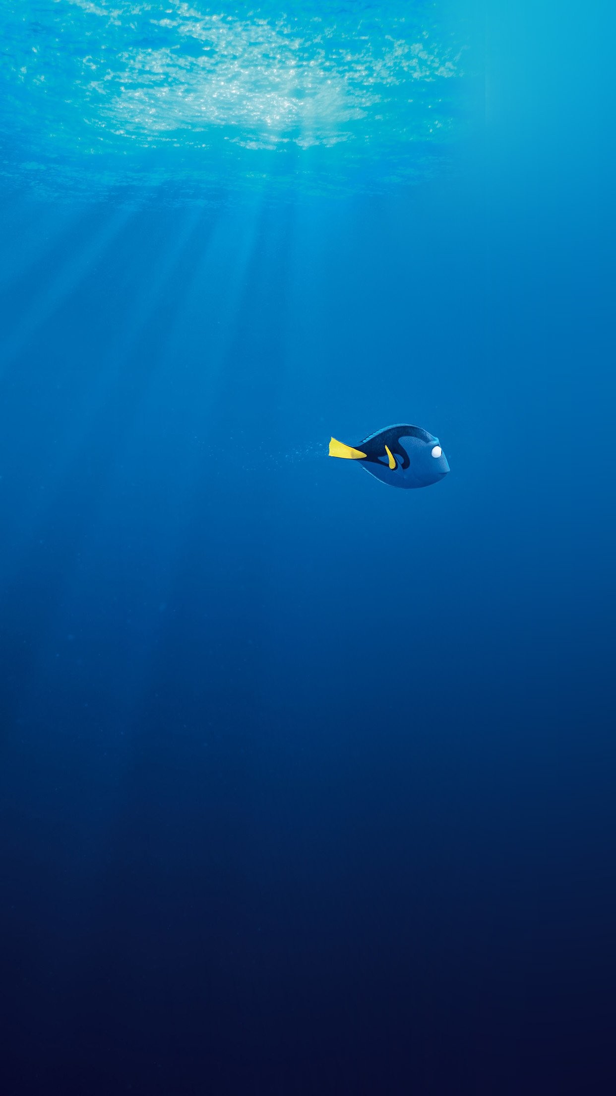 Dory, Alla ricerca di Dory, Pixar, Oceano, Raggi di luce, immagine di sfondo iPhone
