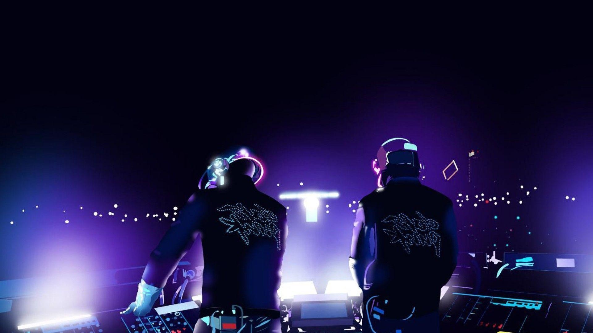 Daft Punk, Console DJ, Concerto, Viola, 1920x1080, sfondo per PC