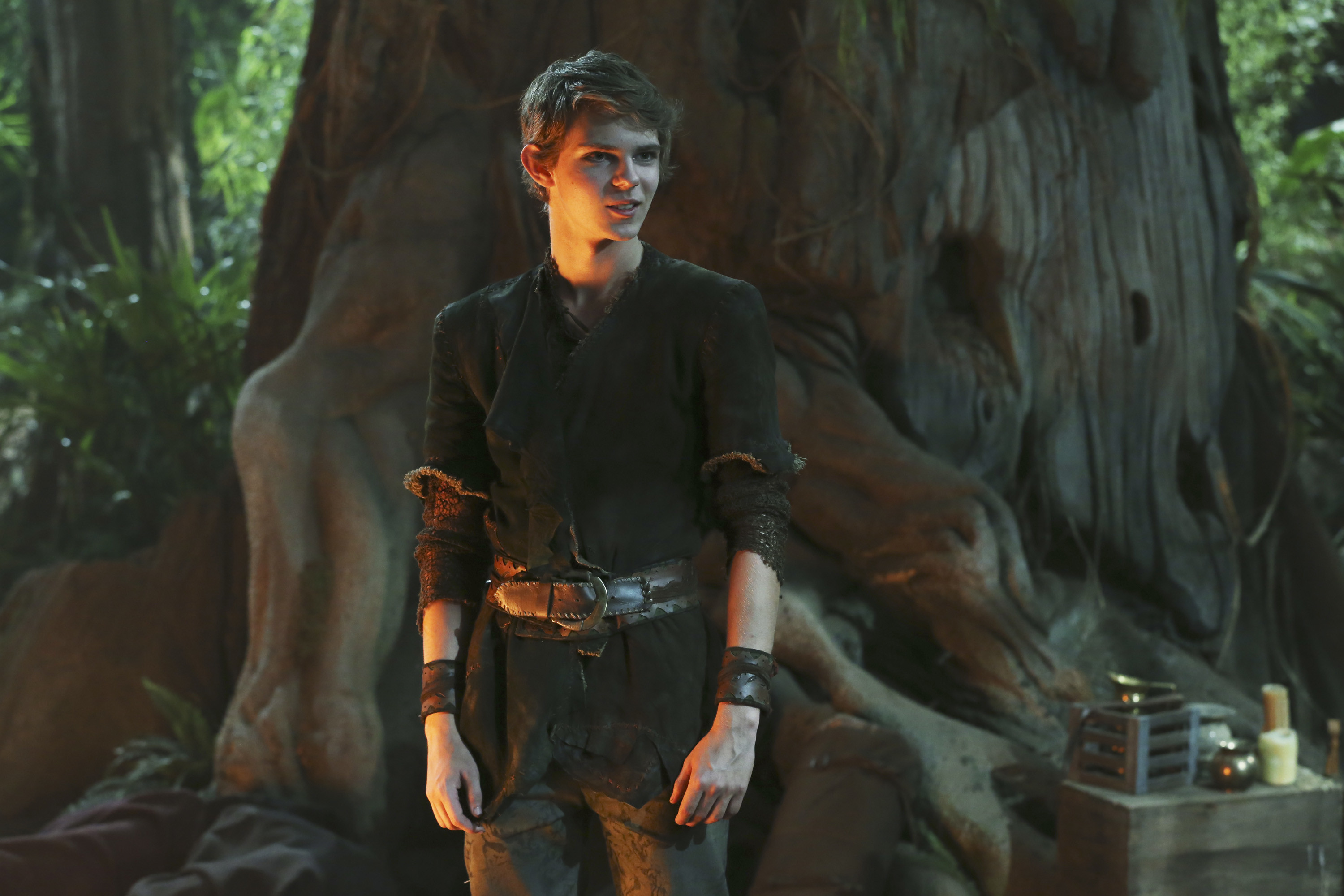 Peter Pan, C'era una volta, Robbie Kay, Foresta, 2K, sfondo desktop