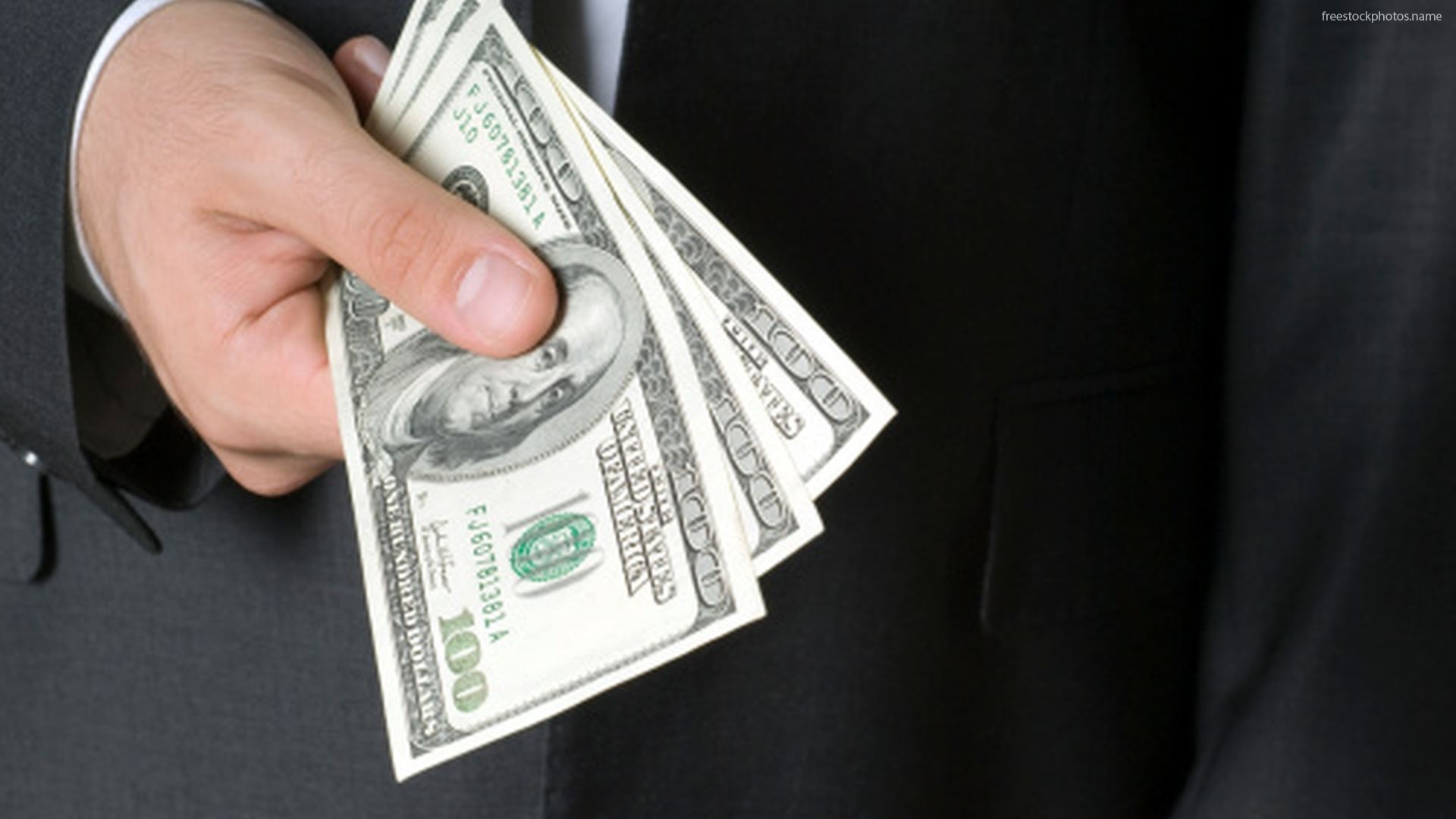 Dollari, Banconote, Mano, Abito, 1920x1080, wallpaper desktop