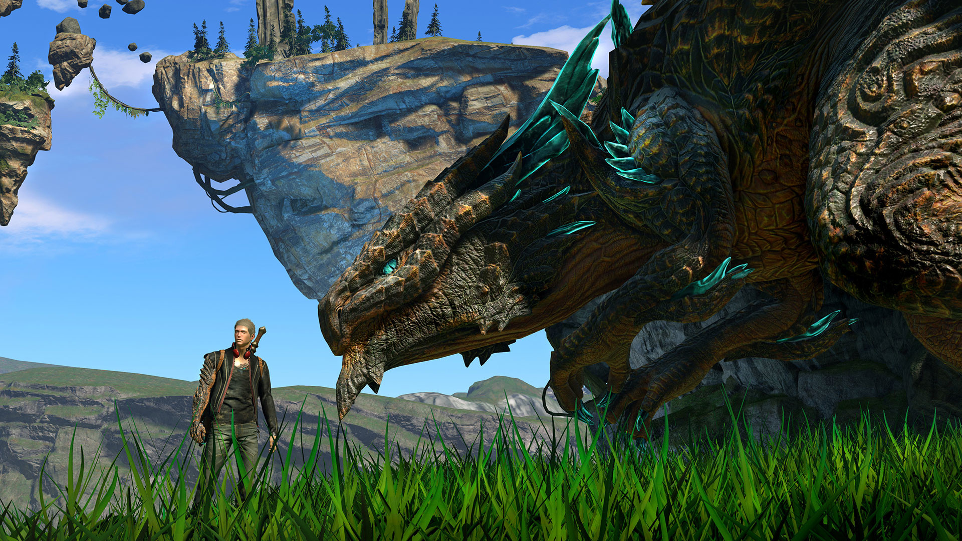 Scalebound, Drago, Videogioco, Fantasy, 16:9 Full HD, sfondo widescreen