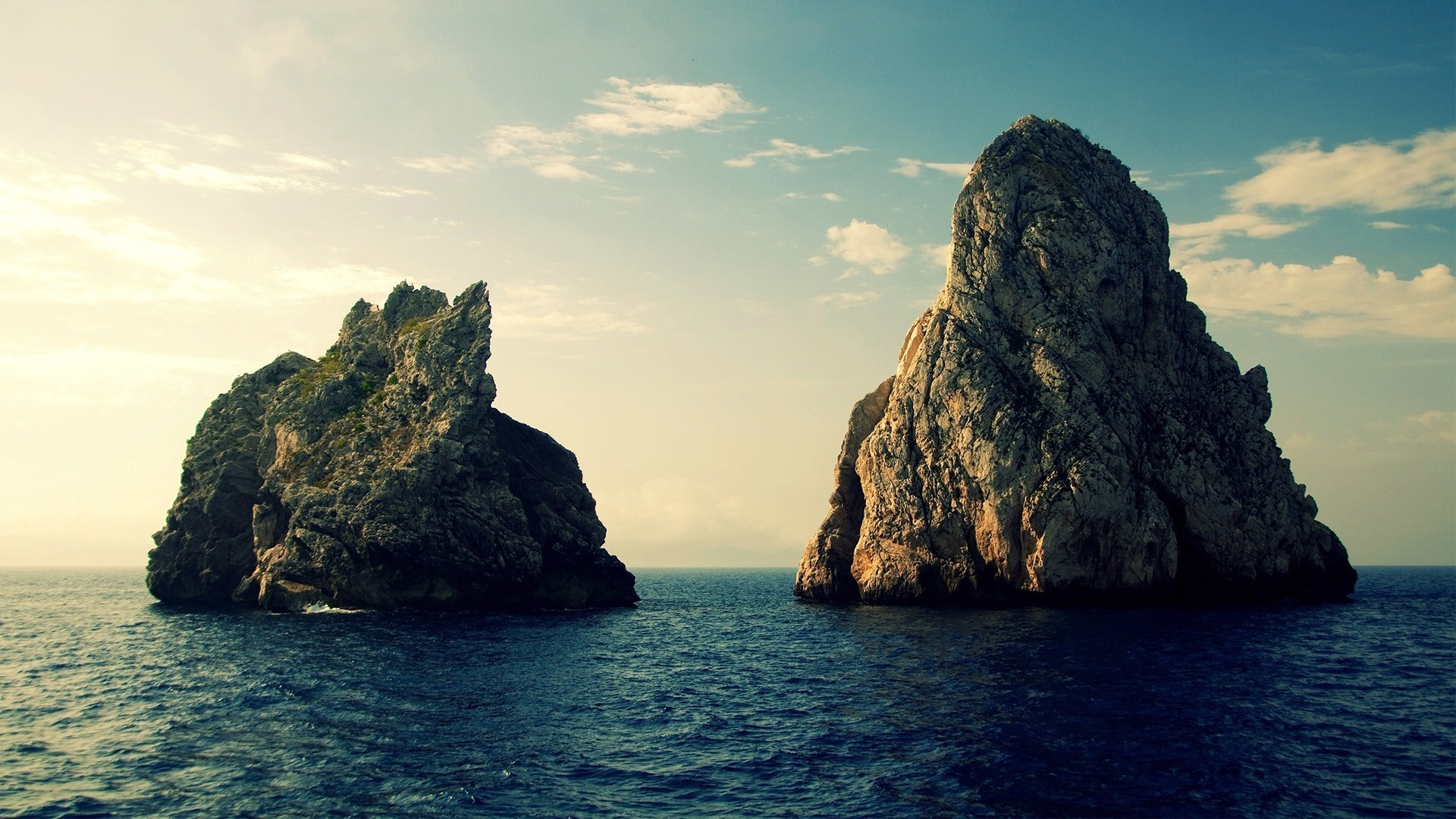 Irlanda, Isole rocciose, Oceano, Full HD, wallpaper per computer