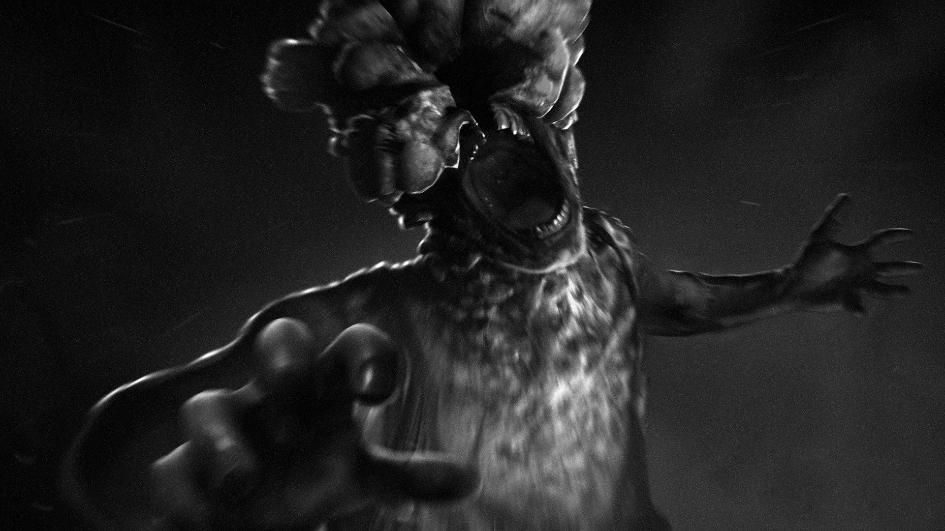 The Last of Us, Clicker, Infetto, Bianco e nero, 16:9 Full HD, sfondo widescreen