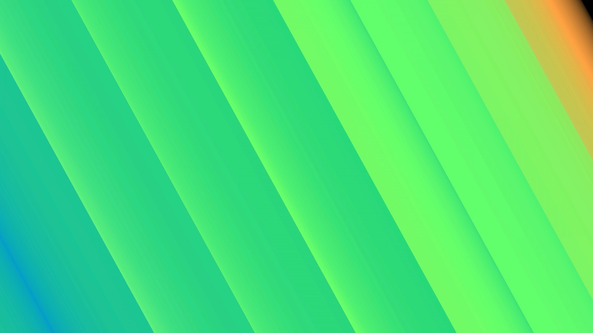 Righe diagonali, Verde, Azzurro, 16:9 Full HD, sfondo widescreen