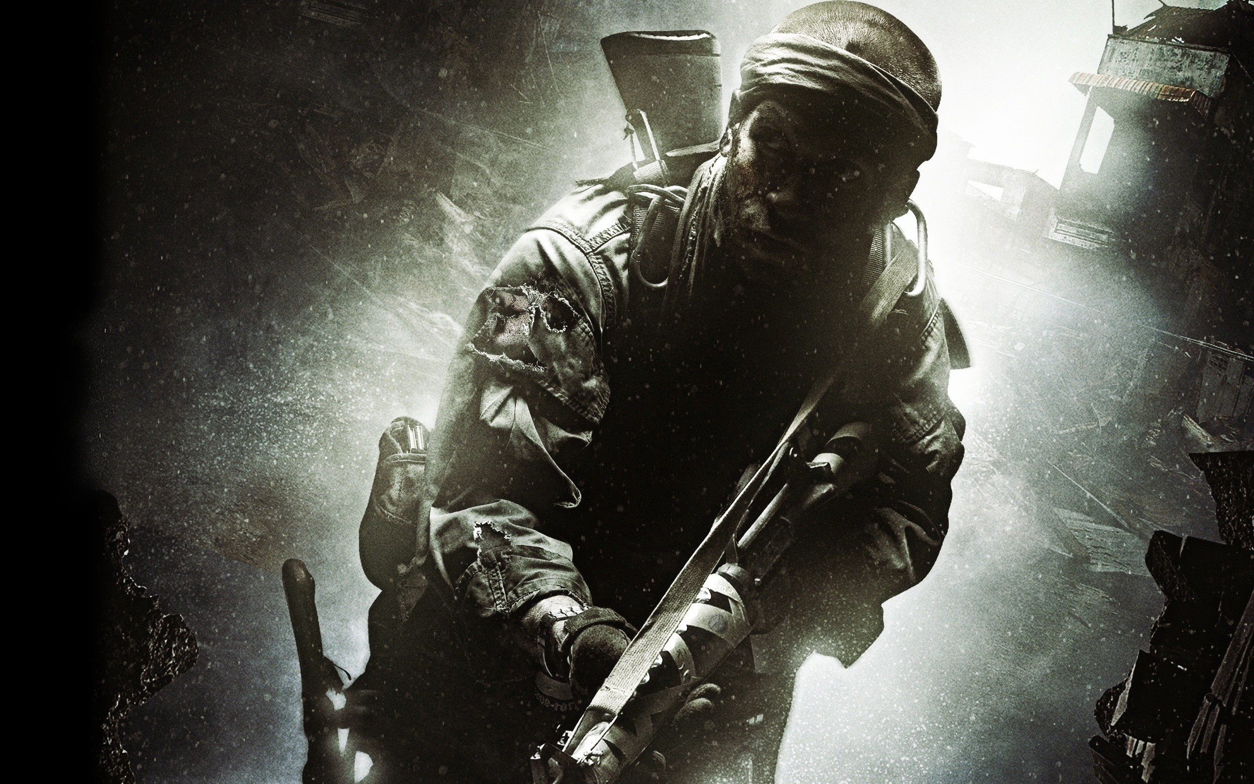 Call of Duty: Black Ops, Call of Duty, Soldato, Toni scuri, 2560x1600, sfondo MacBook Pro