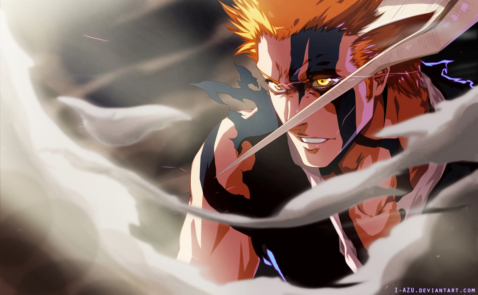 Ichigo Kurosaki, Hollow Ichigo, Bleach, Primo piano, 1920x1187, sfondo MacBook Pro