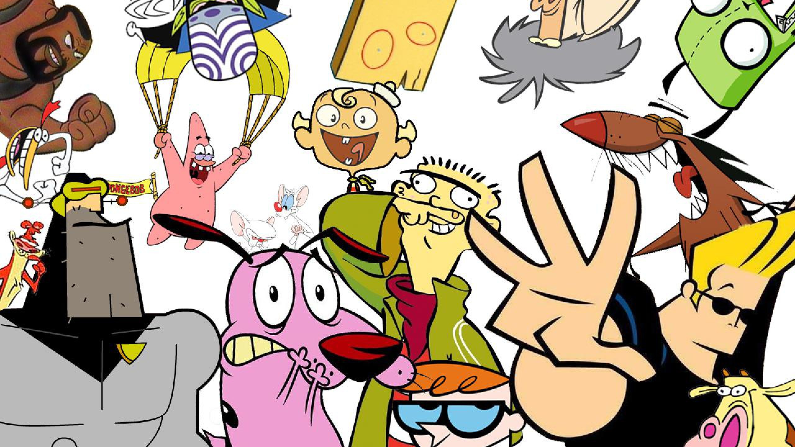 Cartoon Network, Leone il cane fifone, Ed, Edd & Eddy, Johnny Bravo, Patrick Stella, sfondo 1440p